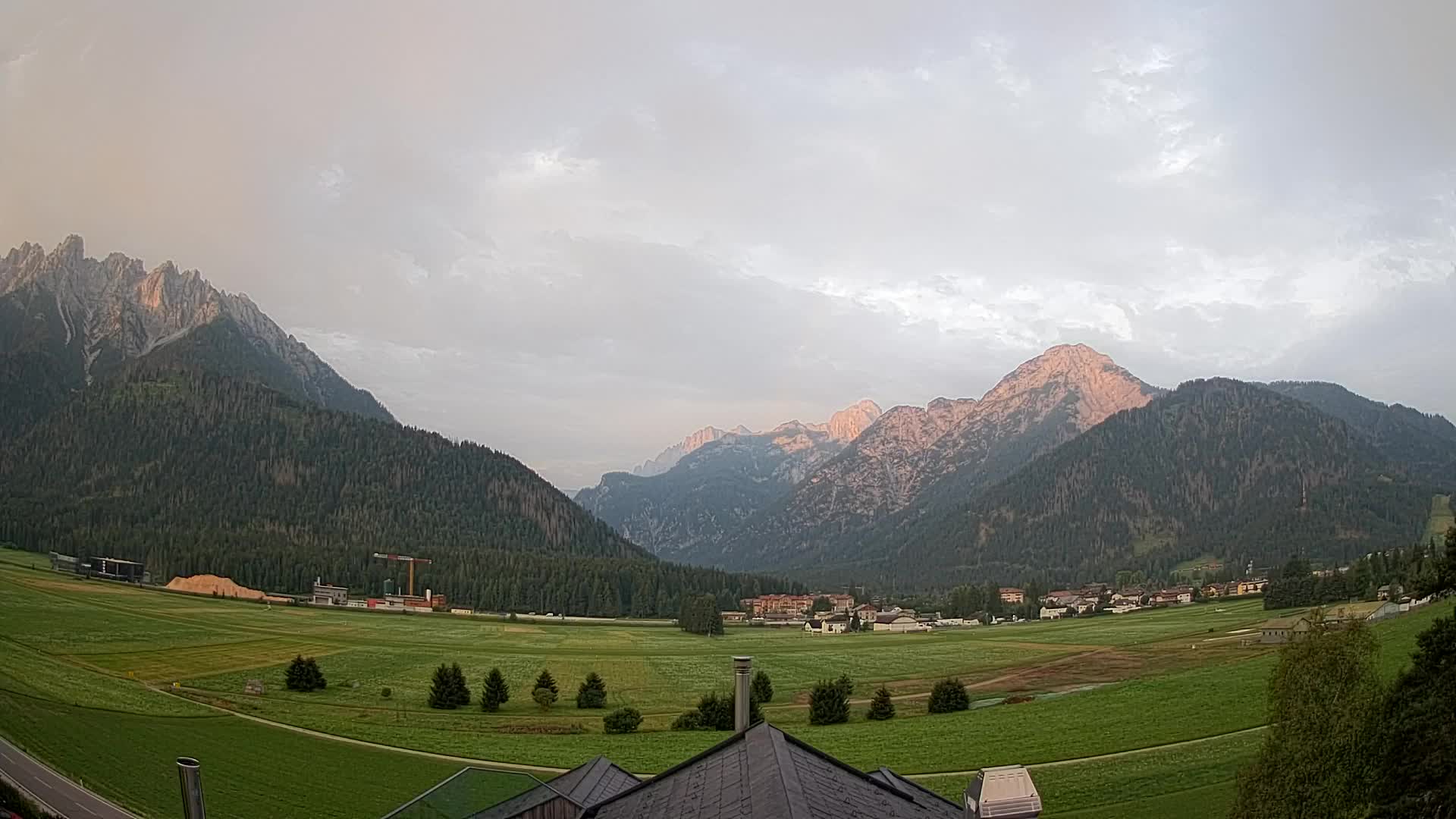 Webcam Toblach Dolomiten – Blick vom Hotel Rosengarten