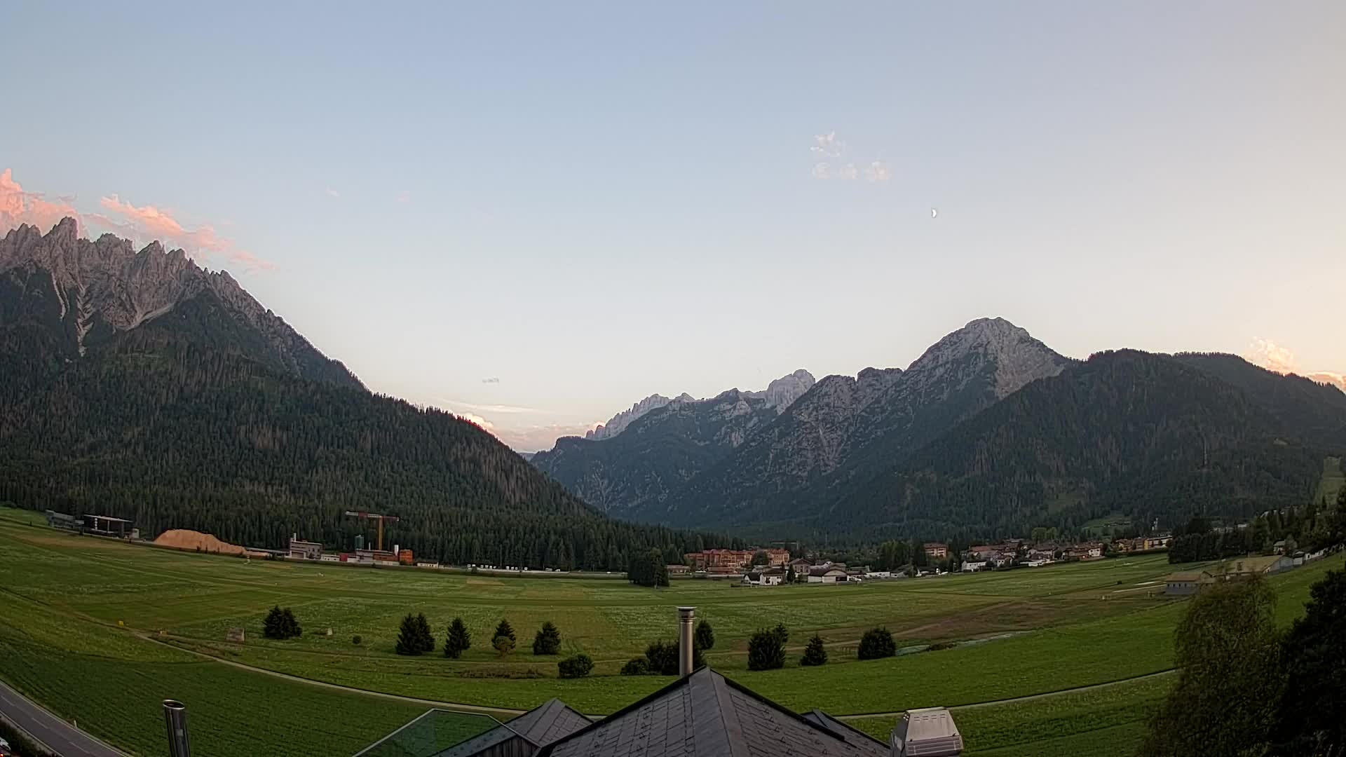 Webcam Toblach Dolomites – Vue depuis l’Hôtel Rosengarten