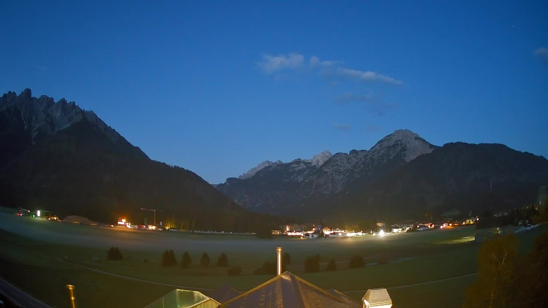 Webcam Toblach Dolomiten – Blick vom Hotel Rosengarten