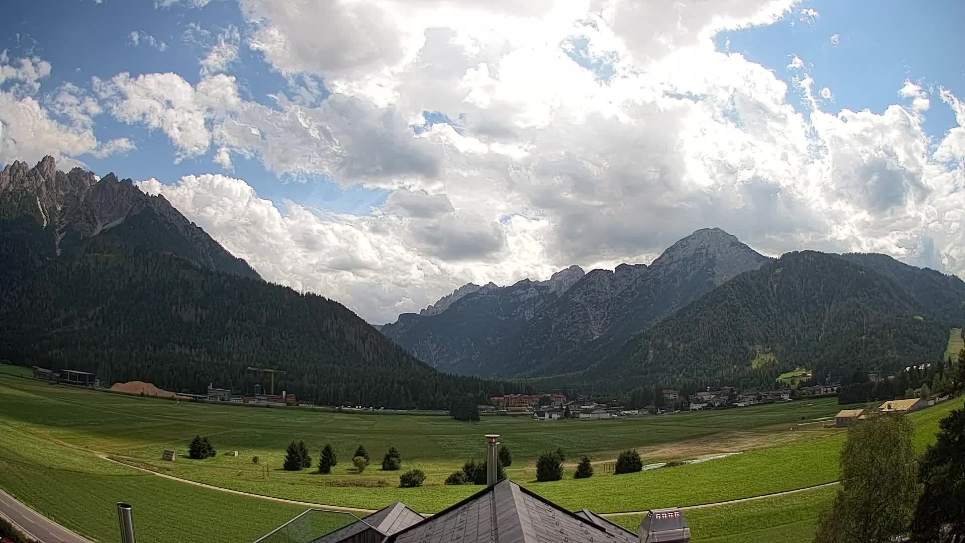 Webcam Toblach Dolomitas – Vista desde el Hotel Rosengarten