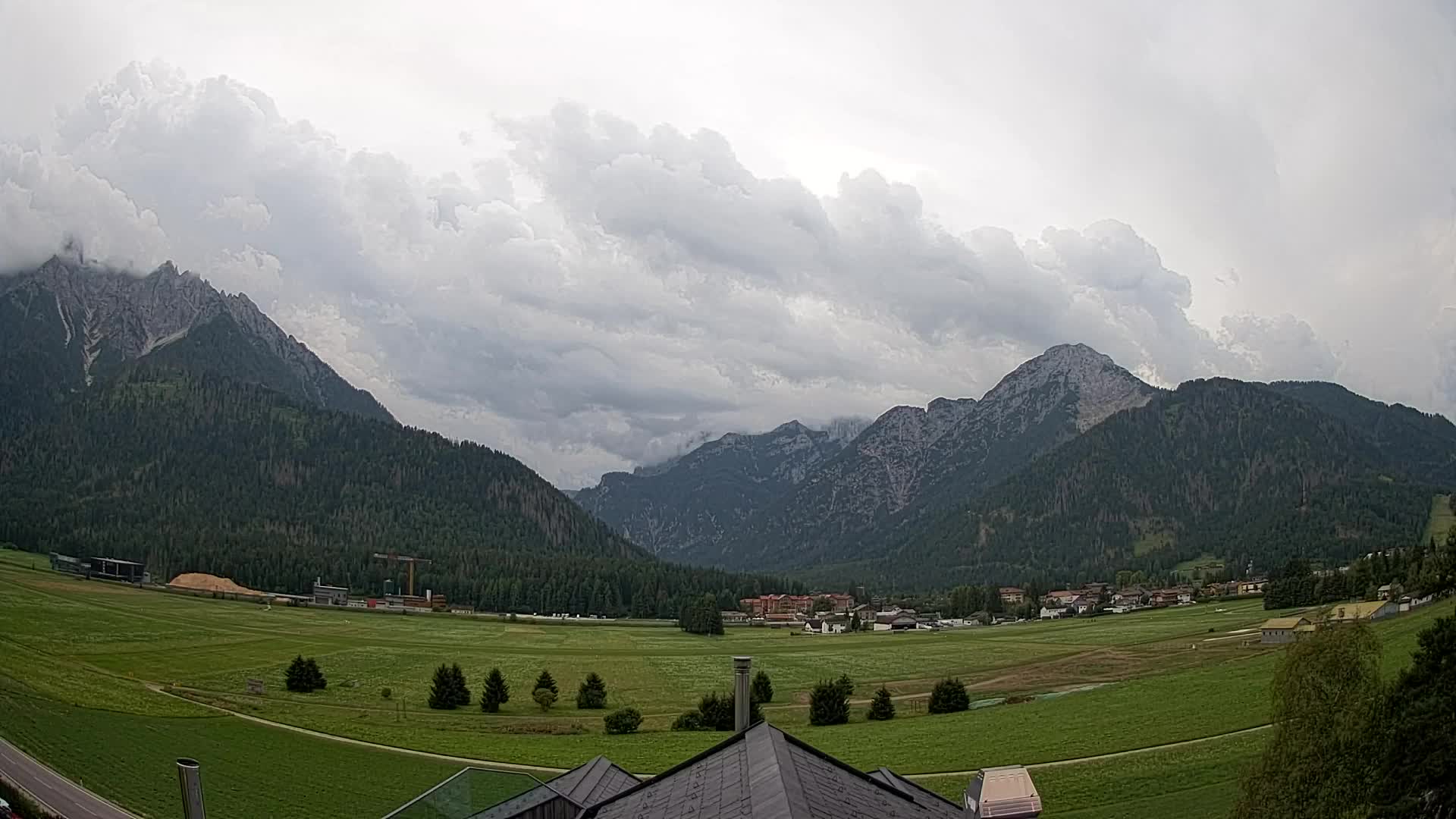 Webcam Toblach Dolomitas – Vista desde el Hotel Rosengarten