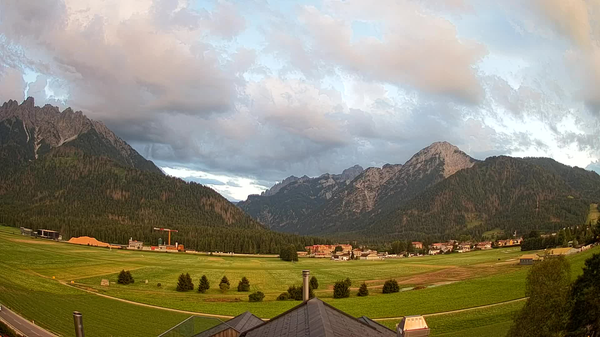 Webcam Toblach Dolomites – Vue depuis l’Hôtel Rosengarten