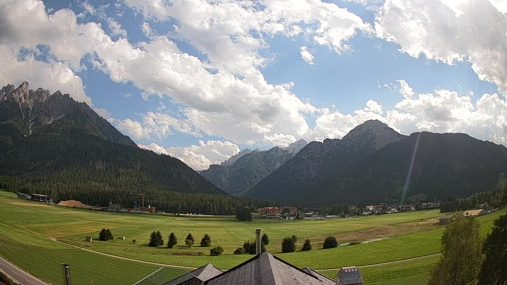 Webcam Toblach Dolomitas – Vista desde el Hotel Rosengarten