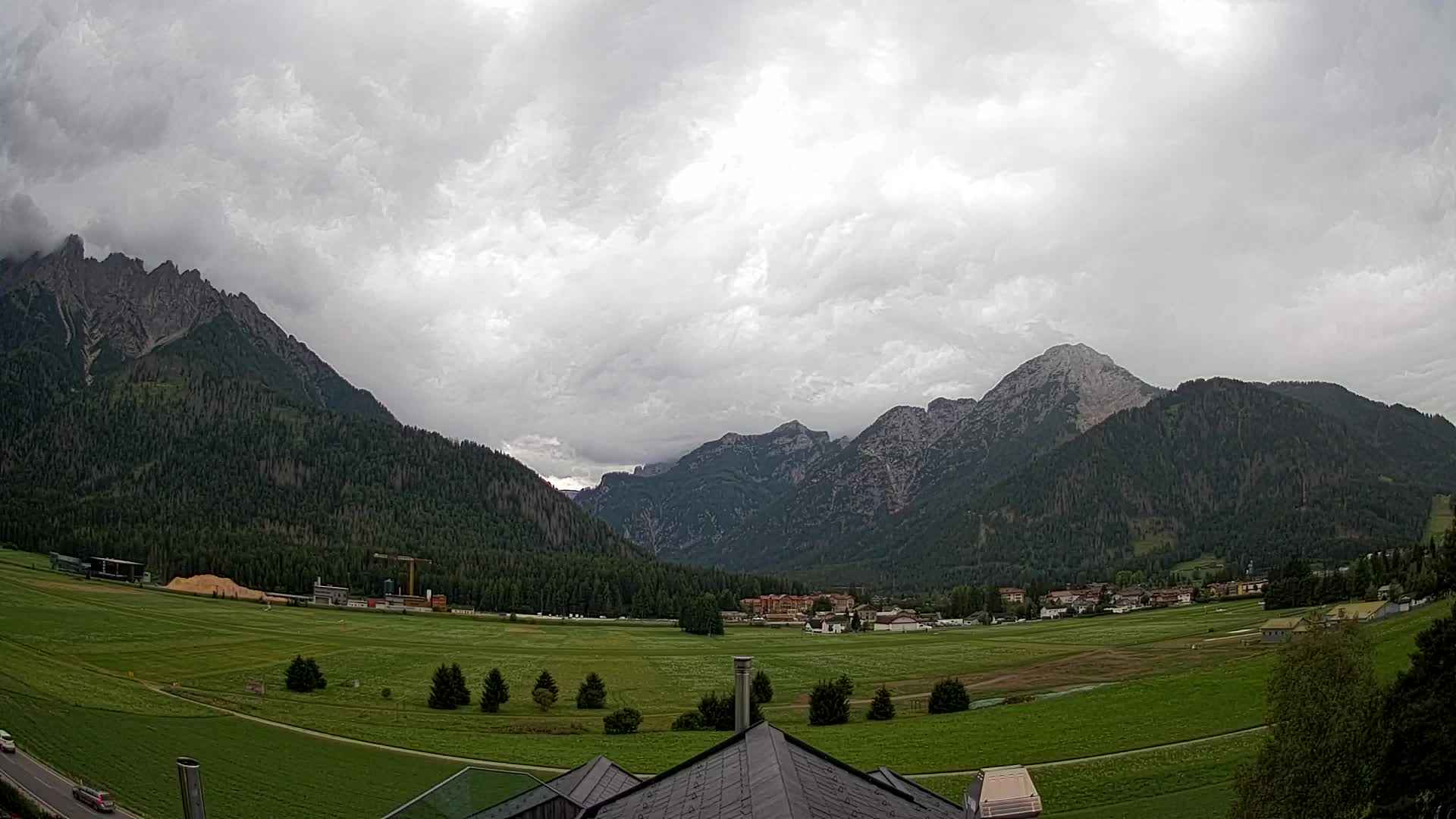 Webcam Toblach Dolomiten – Blick vom Hotel Rosengarten