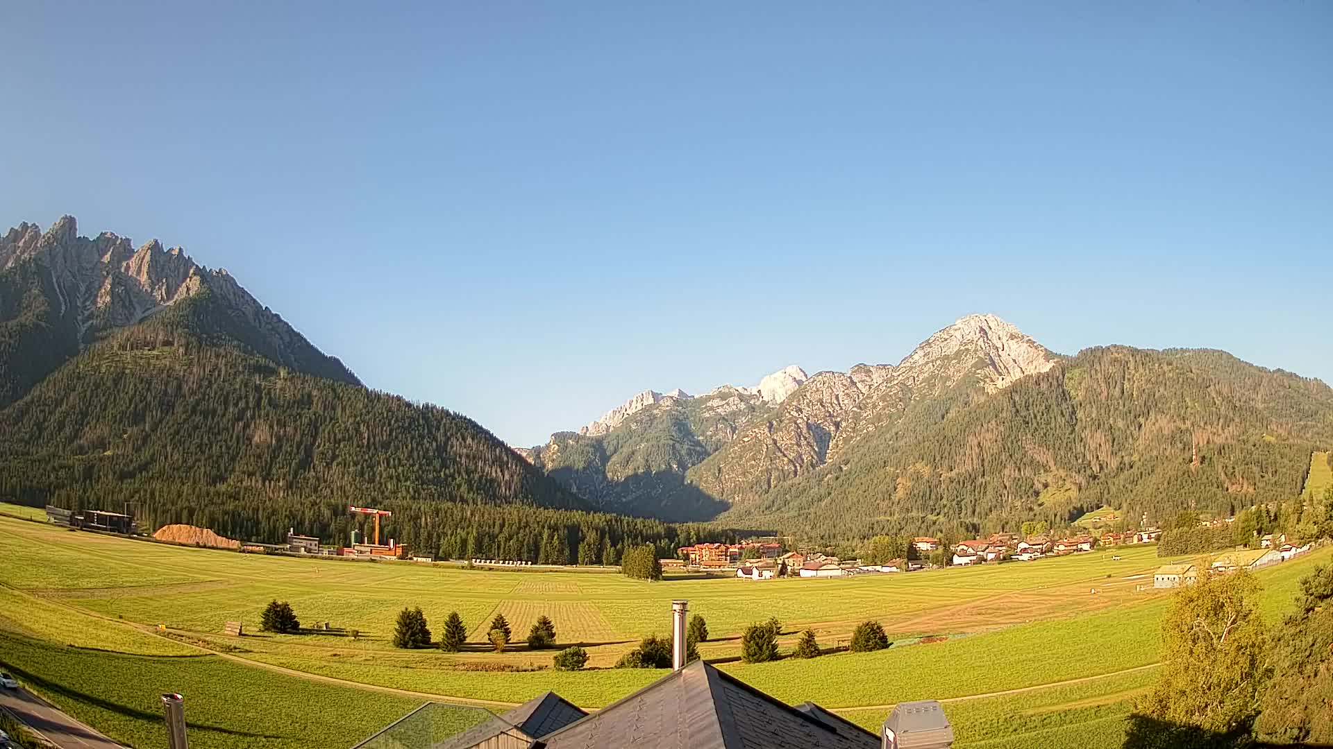 Webcam Toblach Dolomiten – Blick vom Hotel Rosengarten