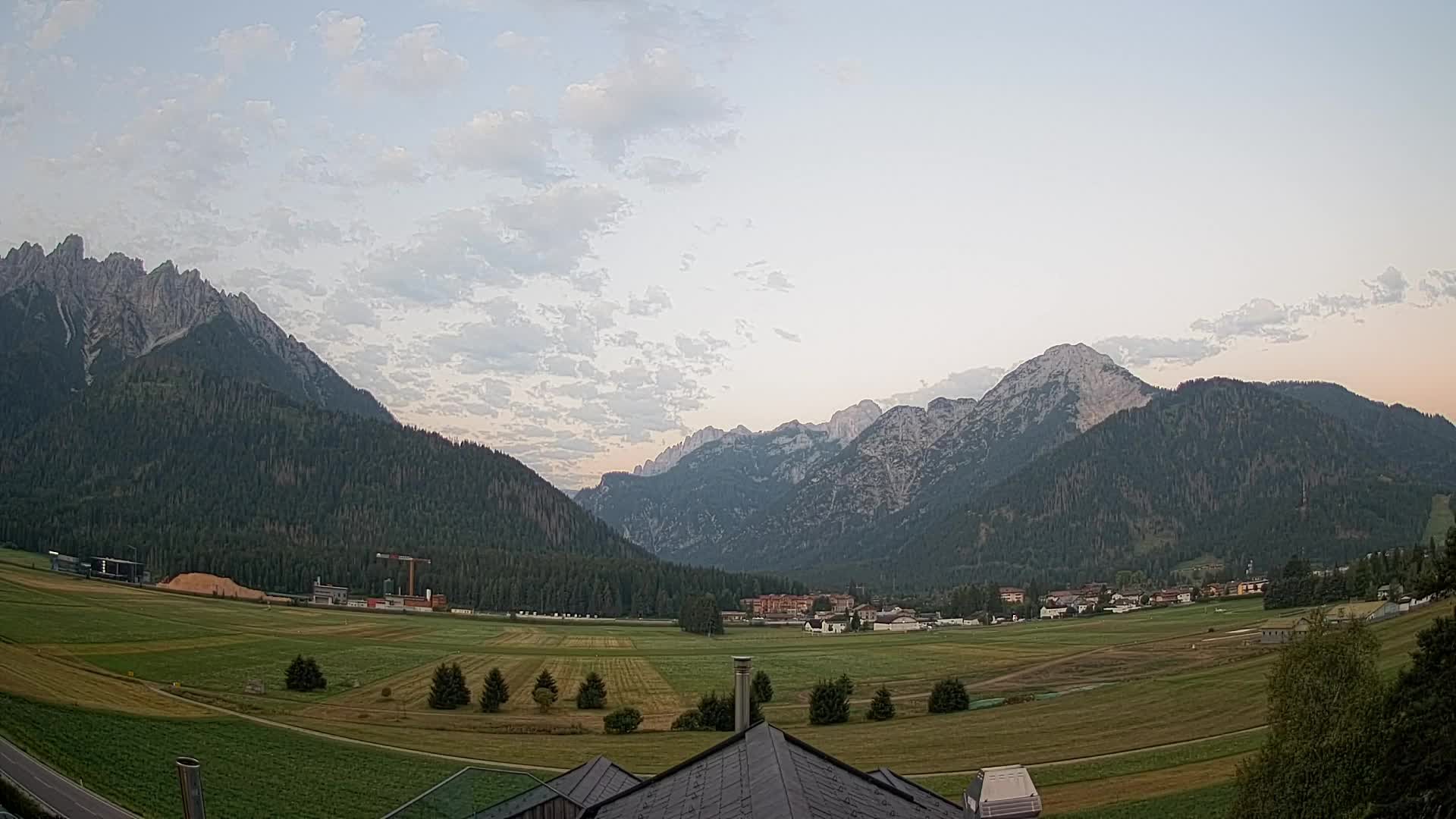 Webcam Toblach Dolomitas – Vista desde el Hotel Rosengarten