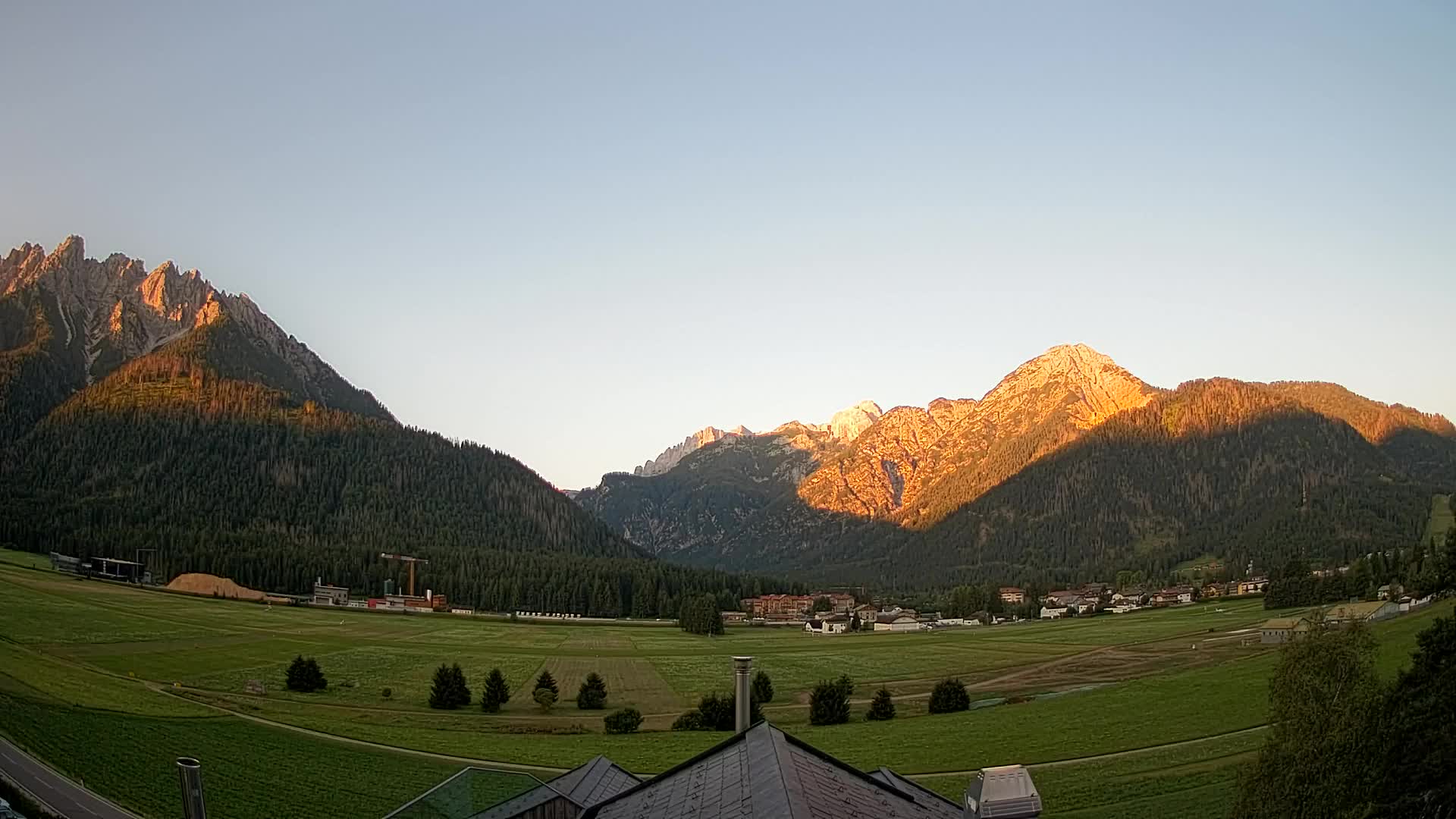 Webcam Toblach Dolomites – Vue depuis l’Hôtel Rosengarten