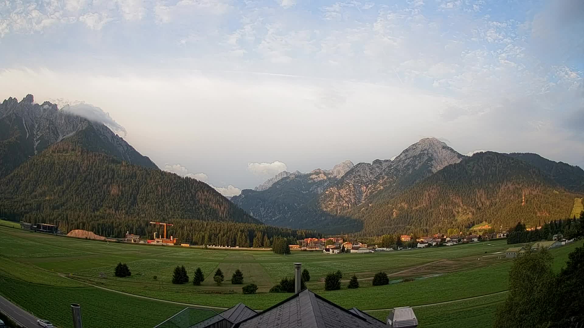 Webcam Dobbiaco Dolomiti – Vista dall’Hotel Rosengarten