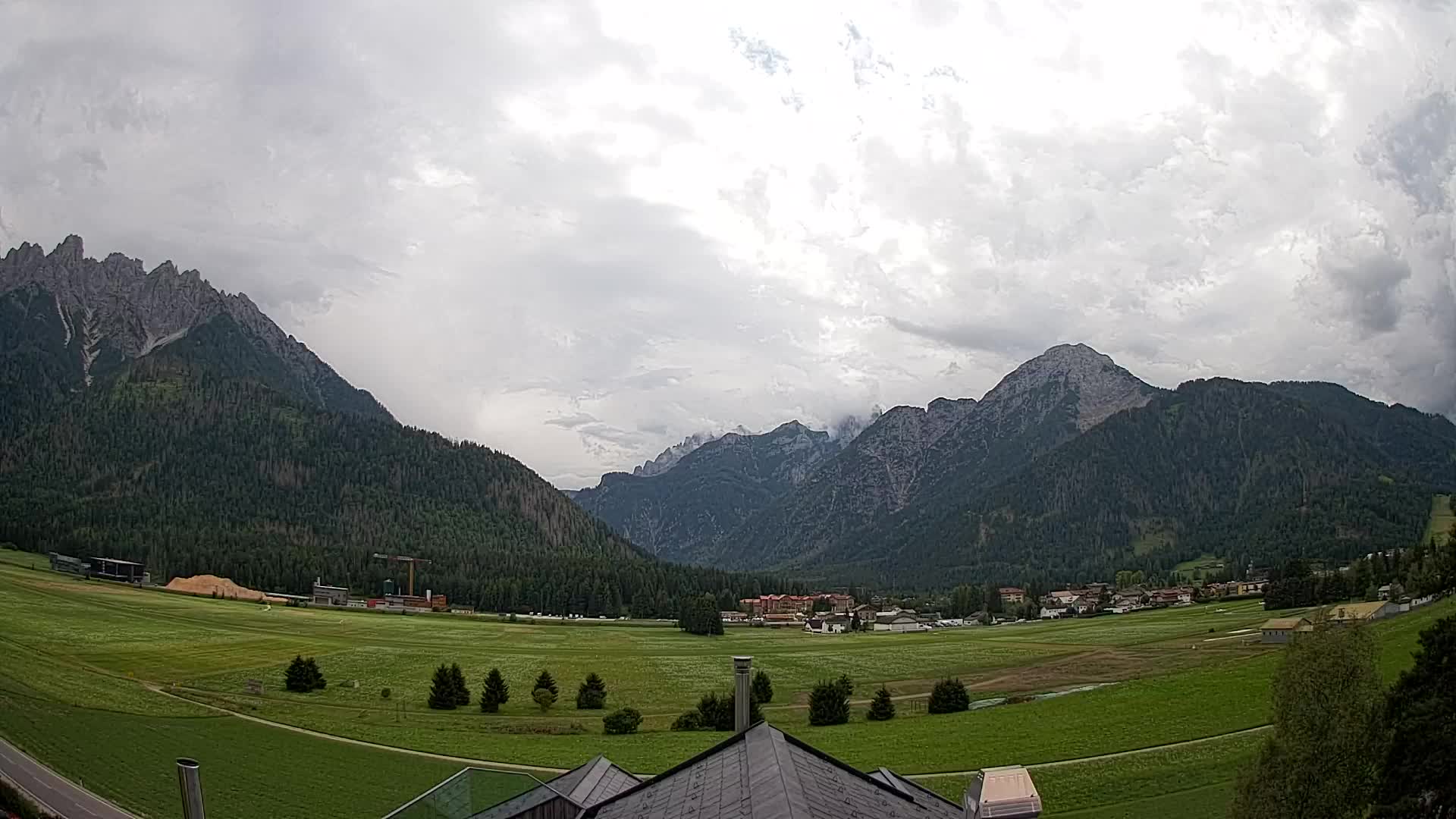 Webcam Toblach Dolomiten – Blick vom Hotel Rosengarten