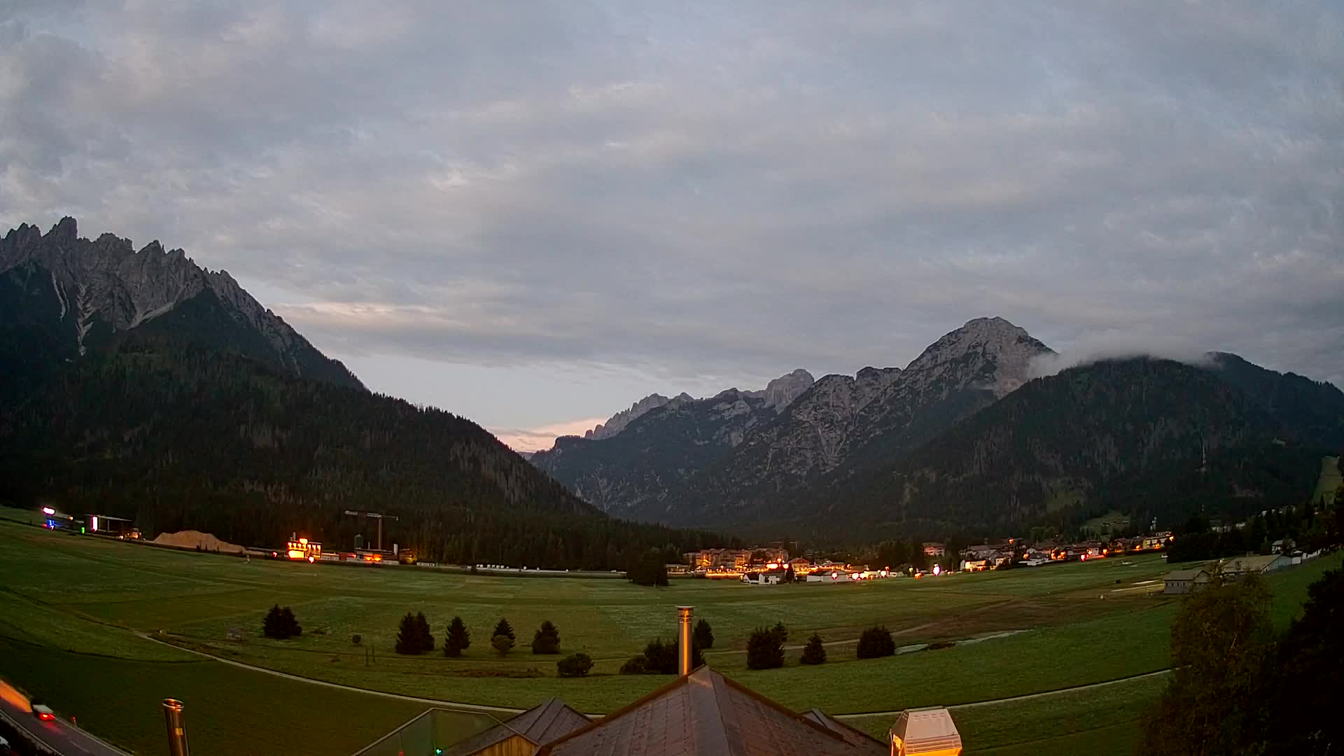Webcam Toblach Dolomitas – Vista desde el Hotel Rosengarten