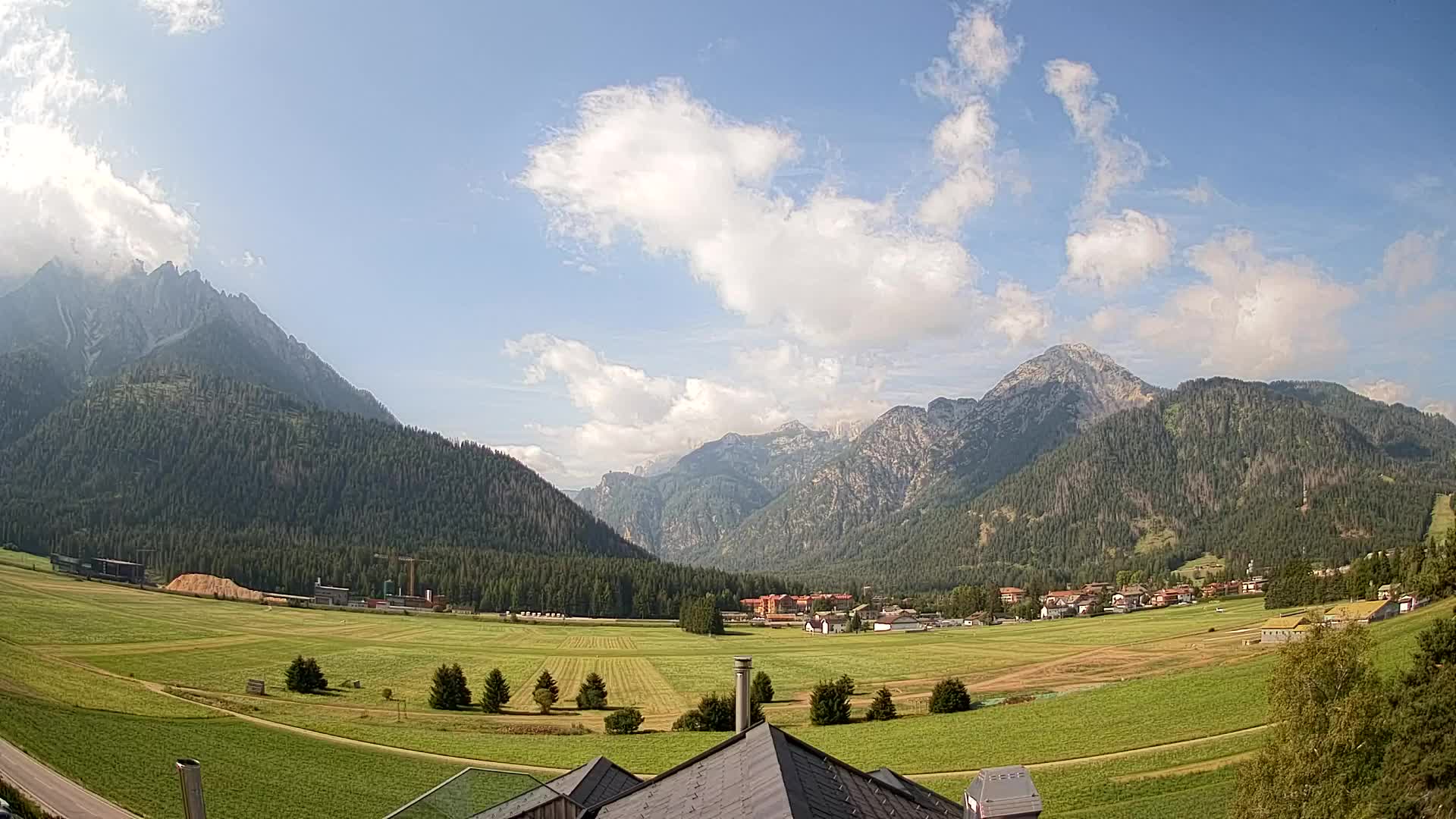 Webcam Toblach Dolomitas – Vista desde el Hotel Rosengarten