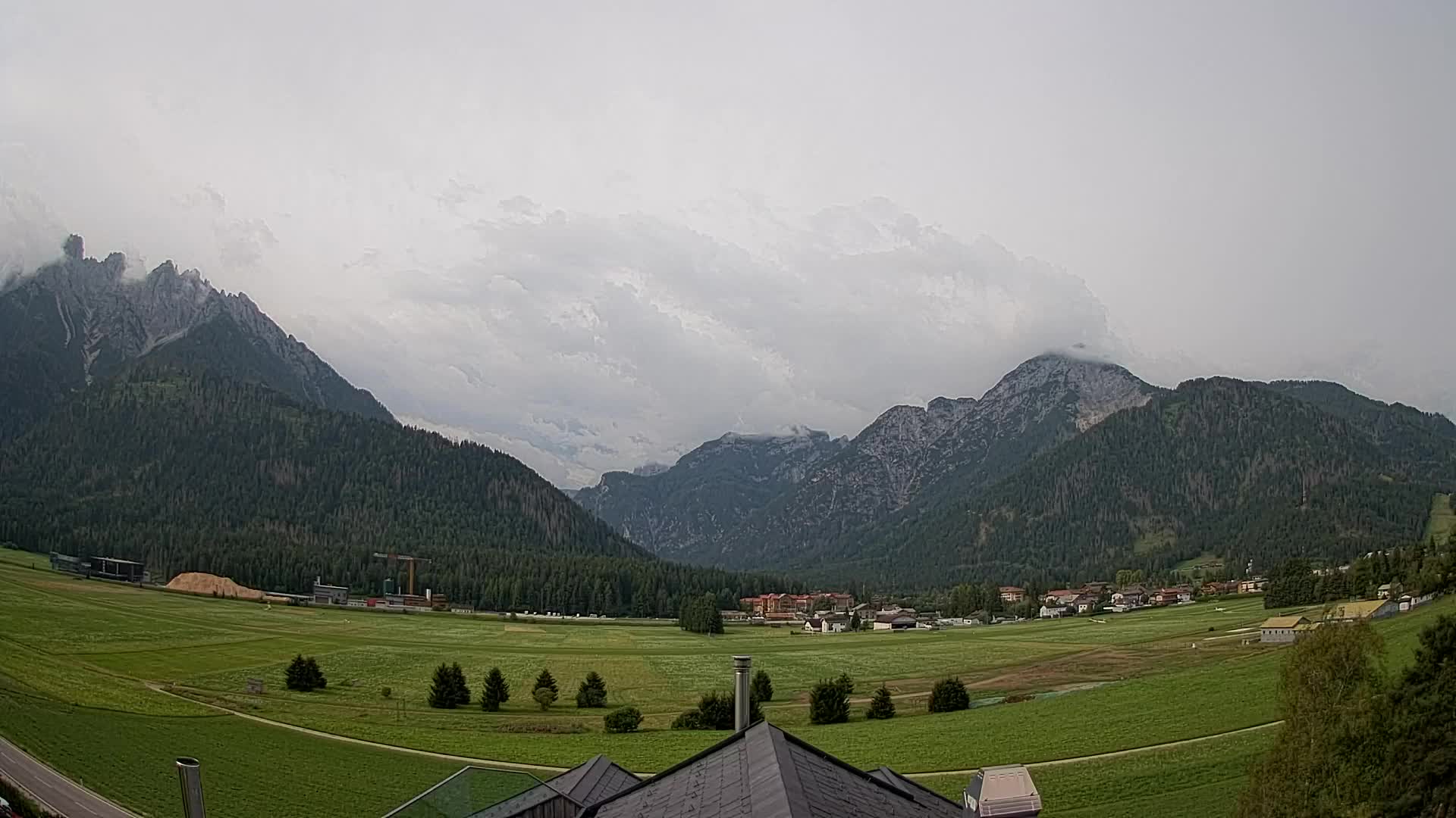 Webcam Toblach Dolomitas – Vista desde el Hotel Rosengarten