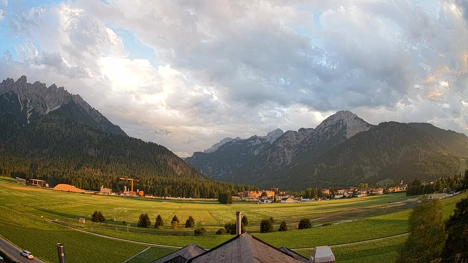 Webcam Toblach Dolomitas – Vista desde el Hotel Rosengarten