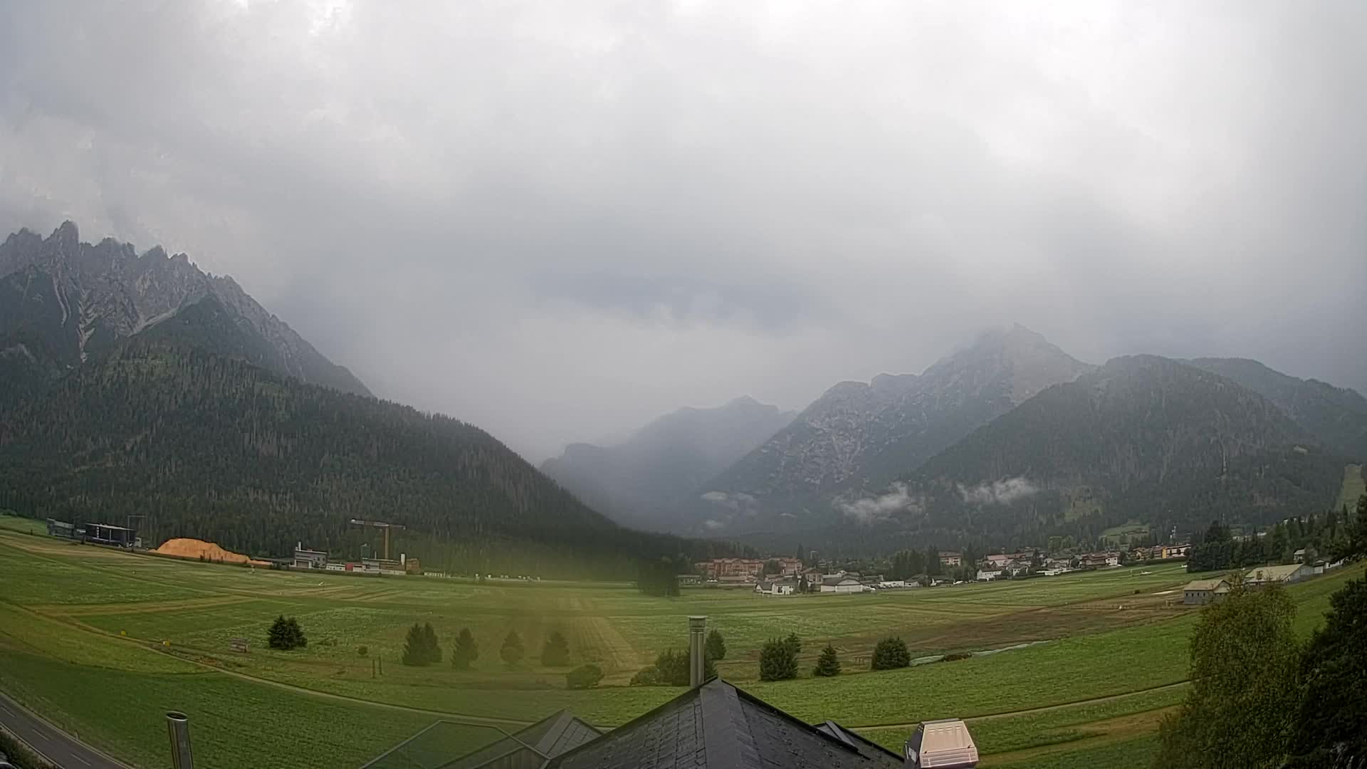 Webcam Toblach Dolomites – Vue depuis l’Hôtel Rosengarten