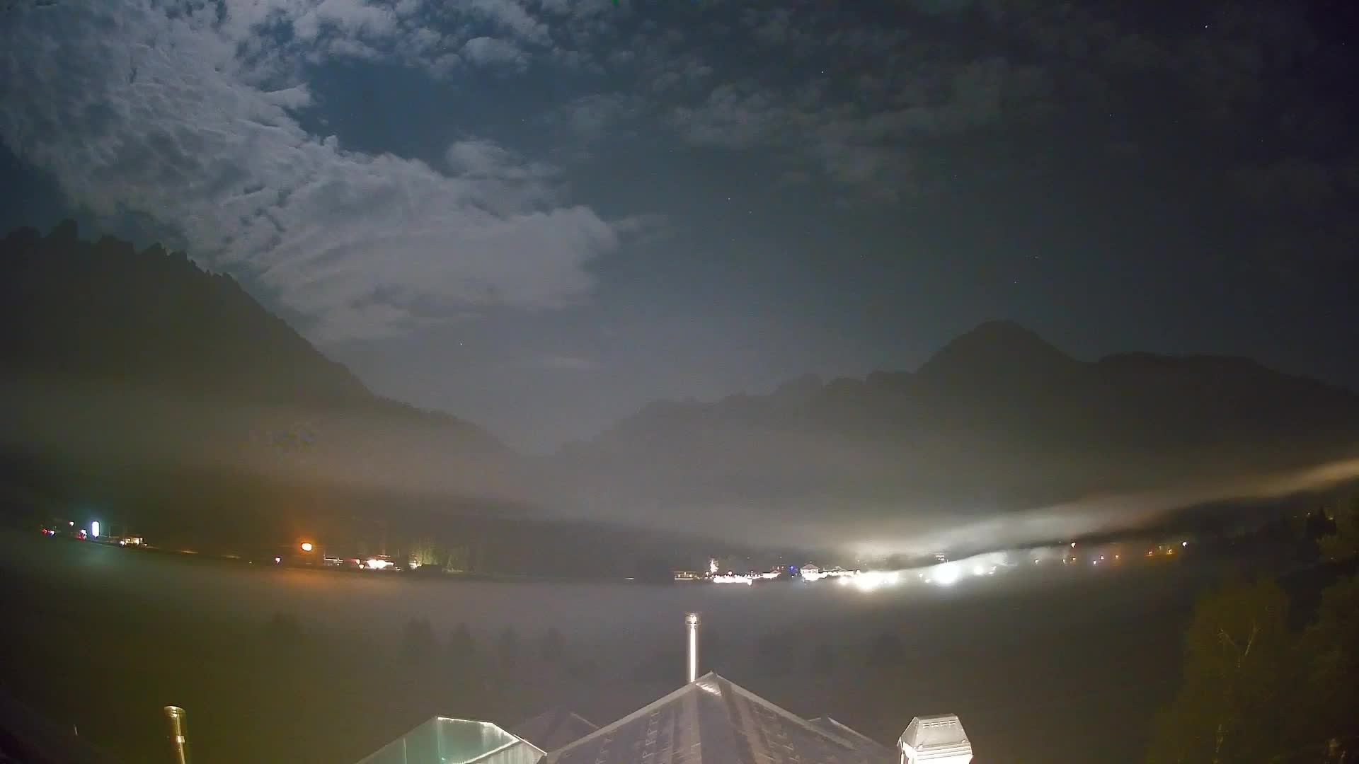 Webcam Toblach Dolomites – View from Hotel Rosengarten