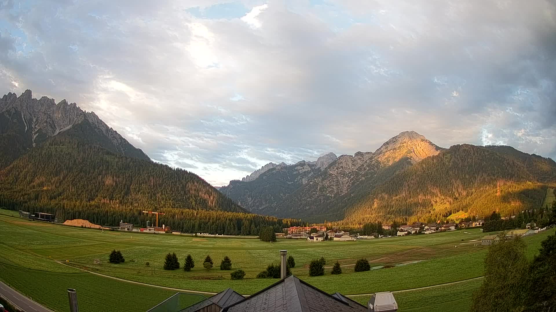 Webcam Toblach Dolomites – Vue depuis l’Hôtel Rosengarten