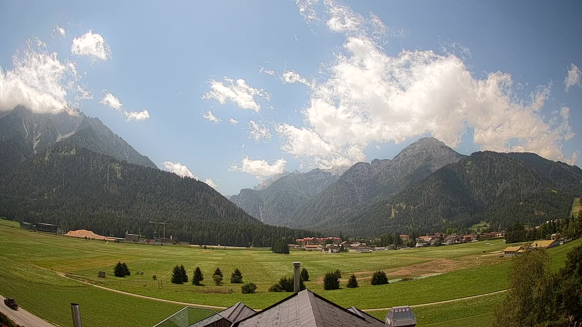 Webcam Dobbiaco Dolomiti – Vista dall’Hotel Rosengarten