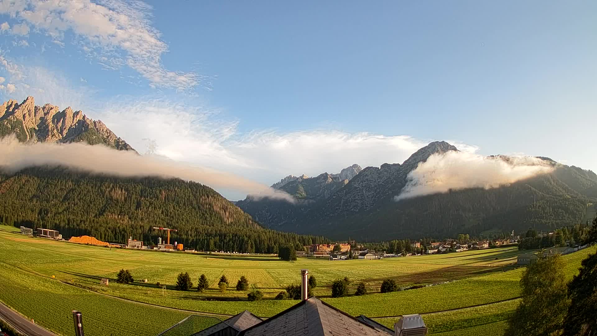 Webcam Toblach Dolomitas – Vista desde el Hotel Rosengarten