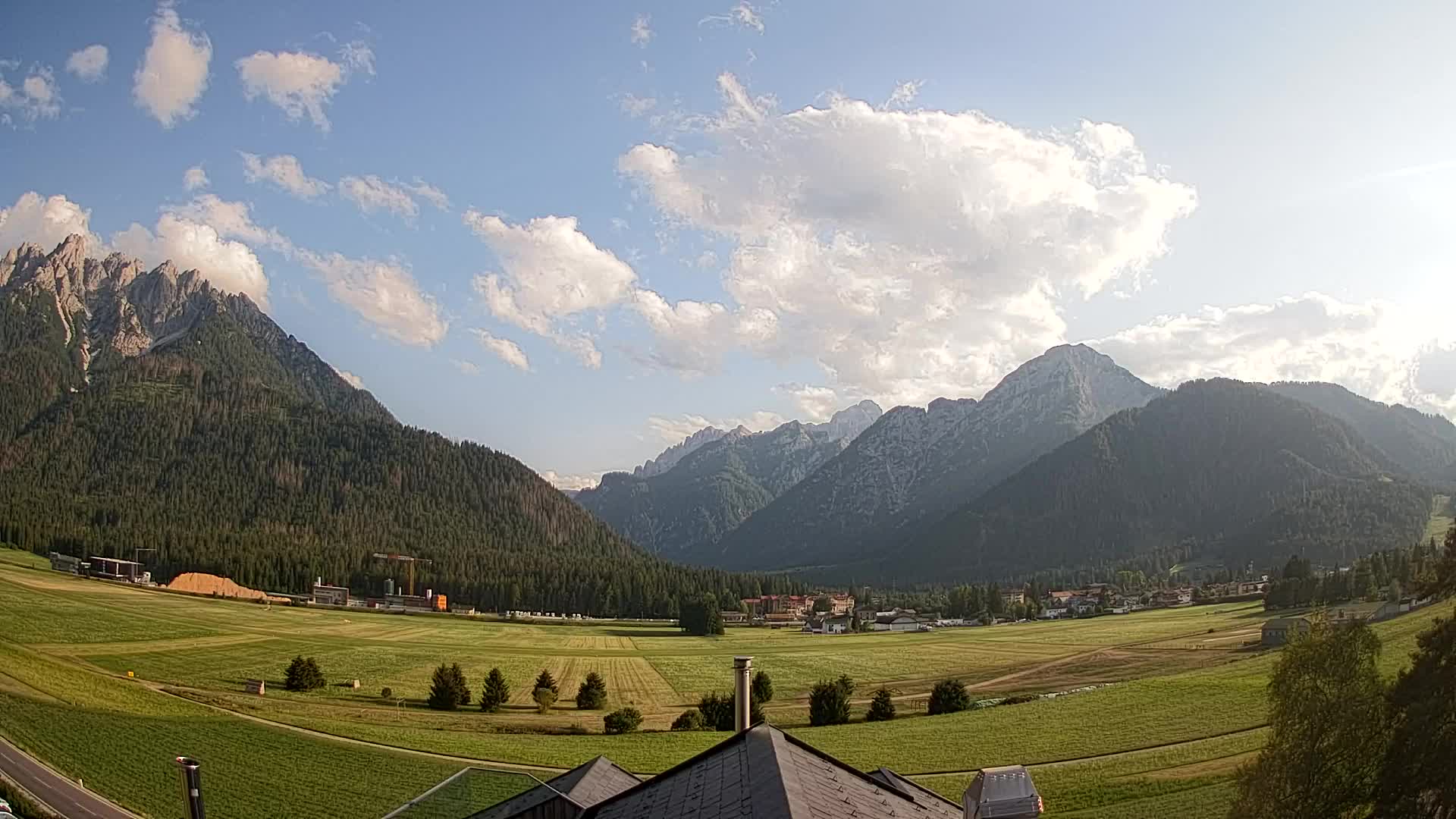Webcam Toblach Dolomitas – Vista desde el Hotel Rosengarten