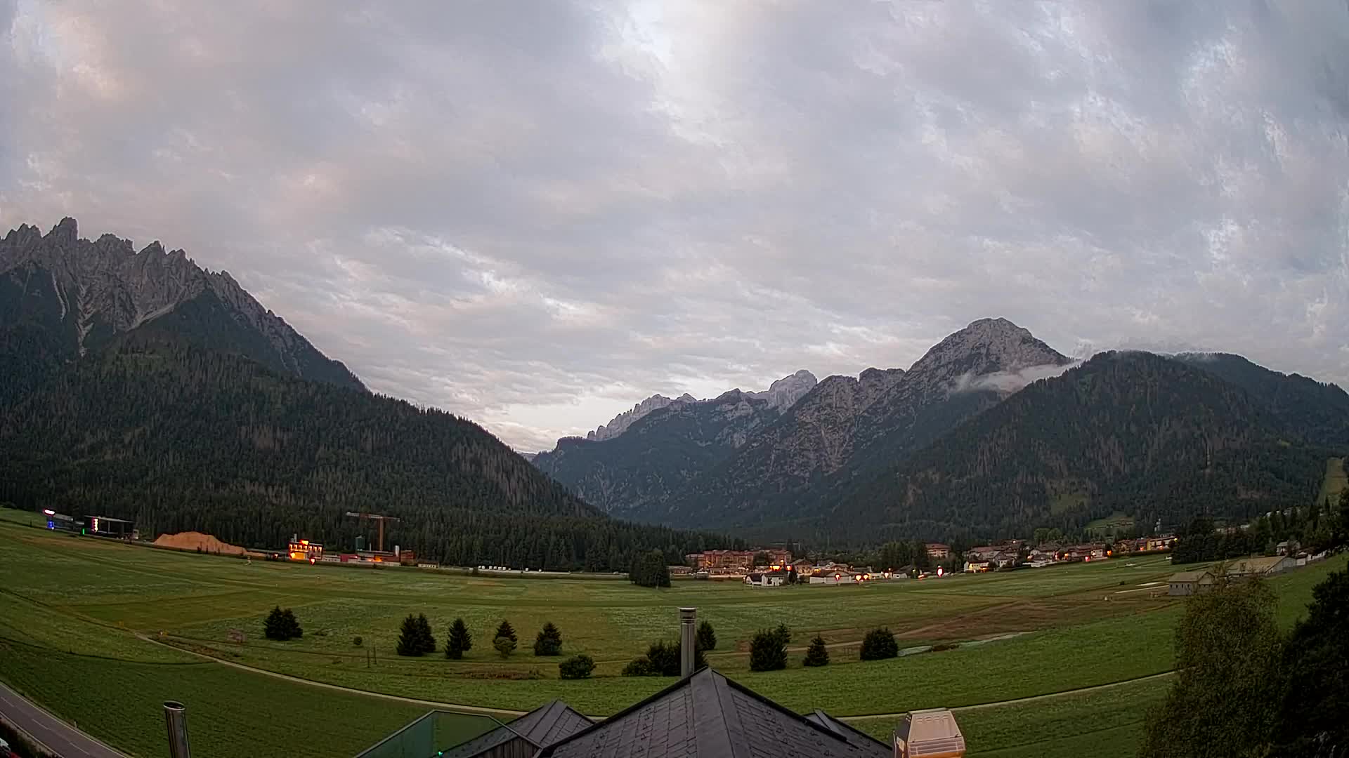 Webcam Toblach Dolomiten – Blick vom Hotel Rosengarten