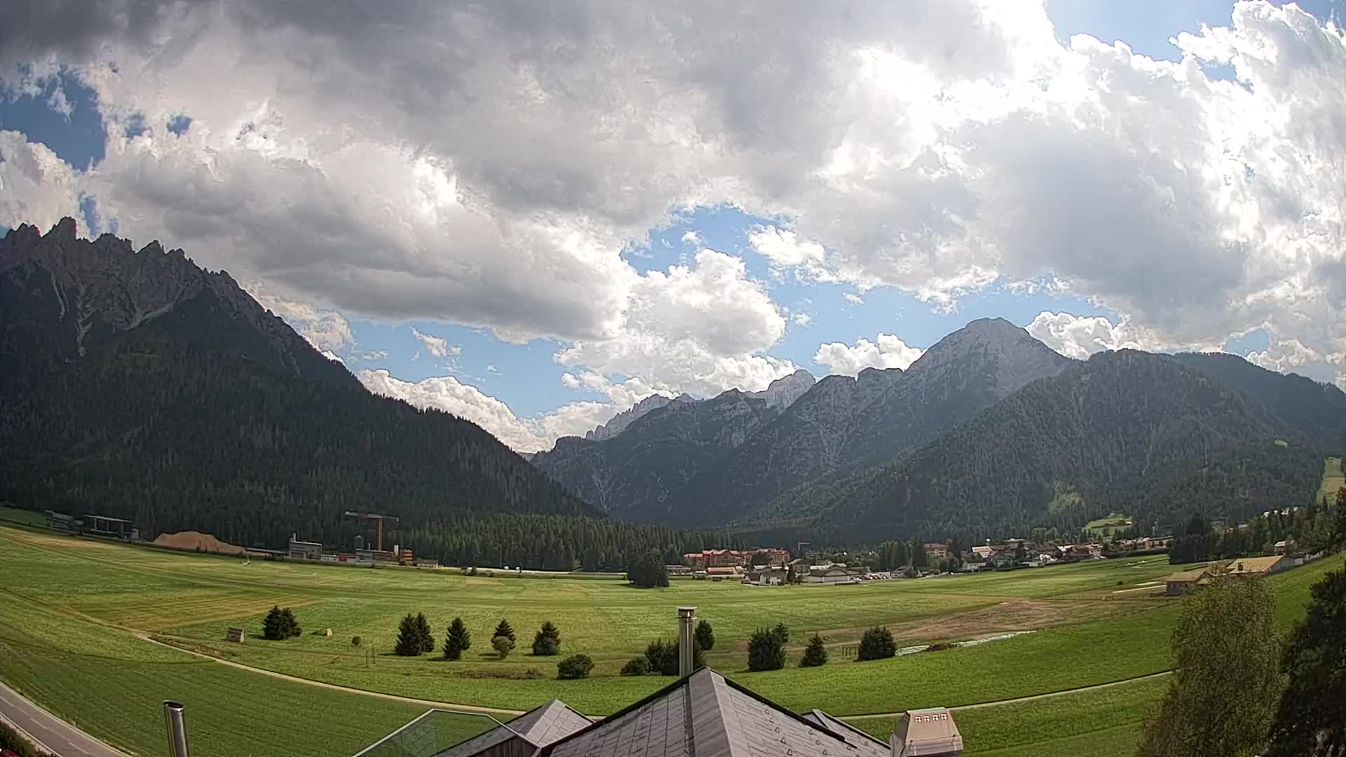 Webcam Toblach Dolomiten – Blick vom Hotel Rosengarten