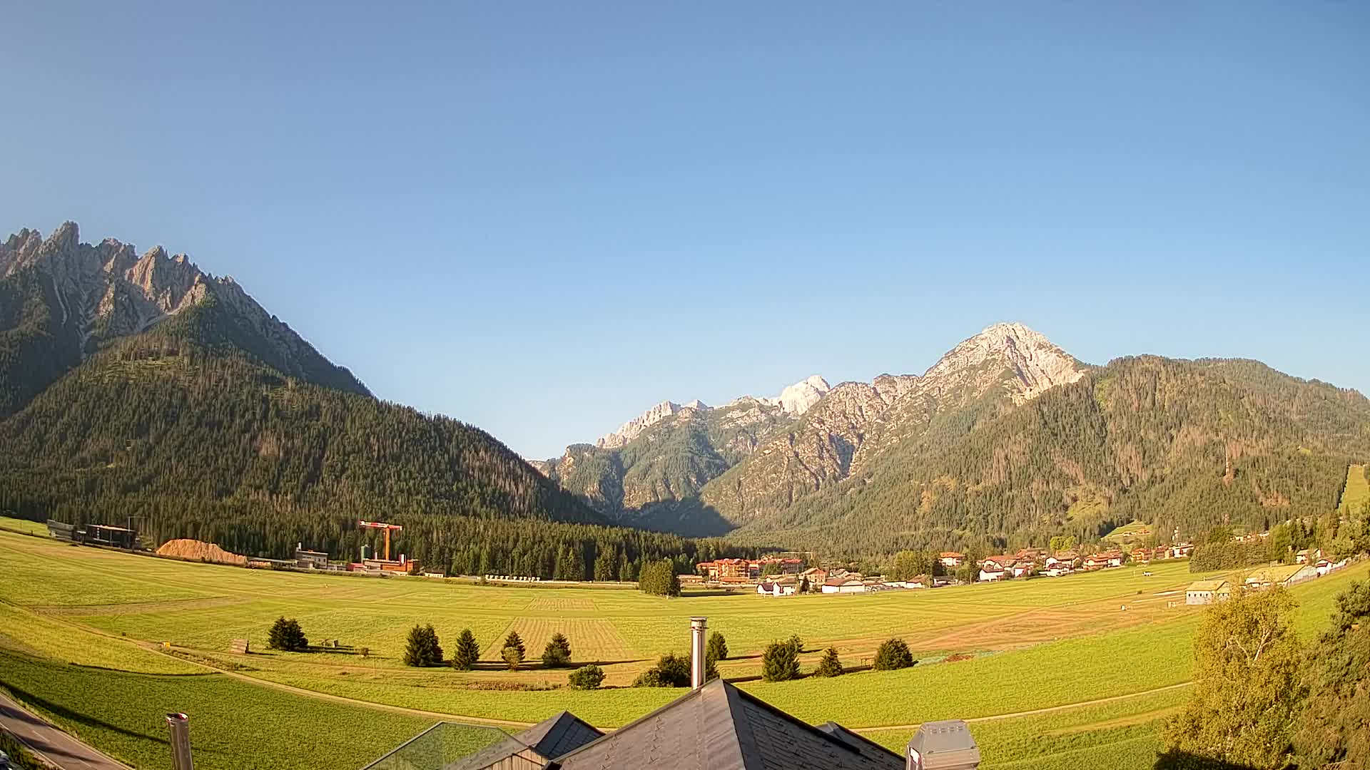 Webcam Toblach Dolomiten – Blick vom Hotel Rosengarten
