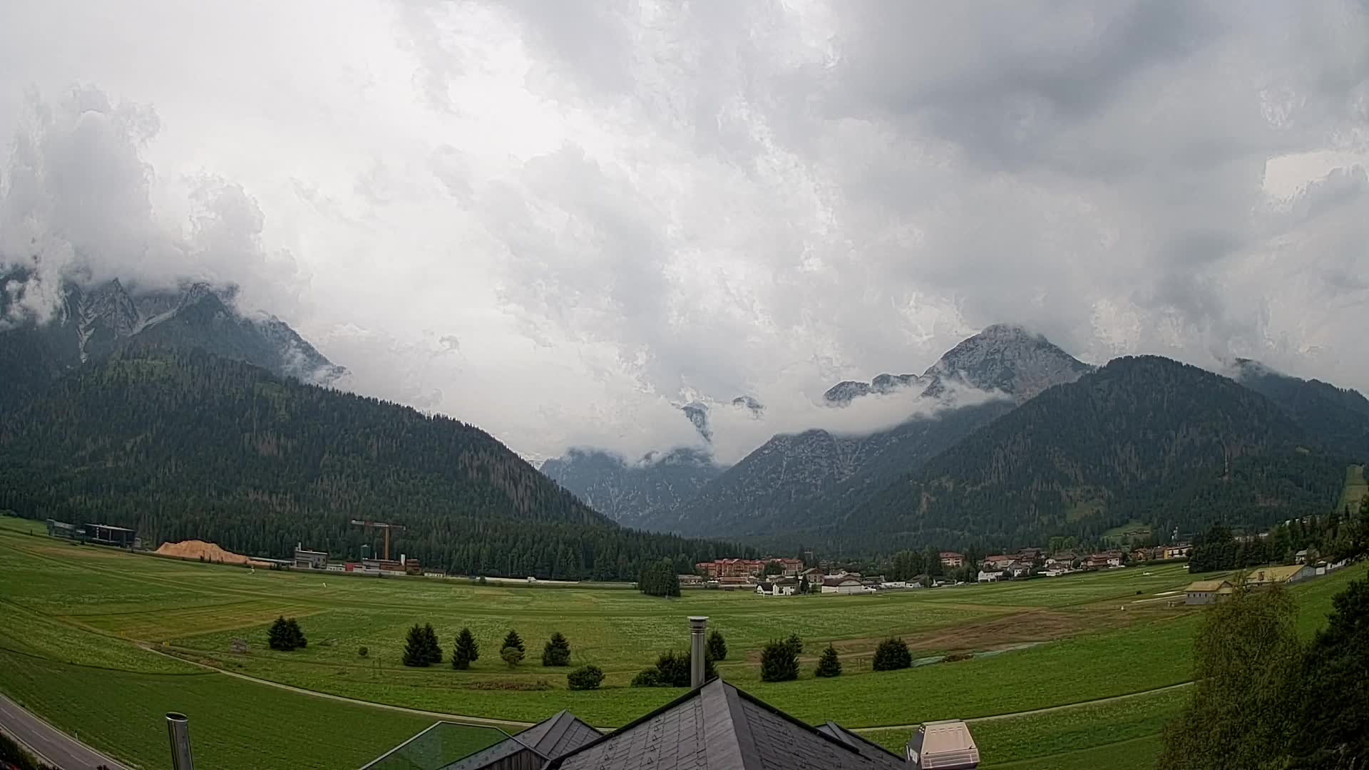 Webcam Toblach Dolomiten – Blick vom Hotel Rosengarten