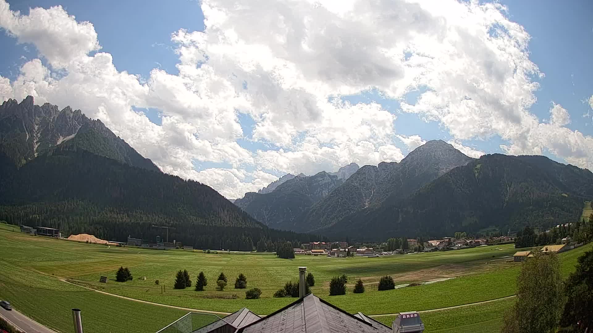 Webcam Toblach Dolomiten – Blick vom Hotel Rosengarten