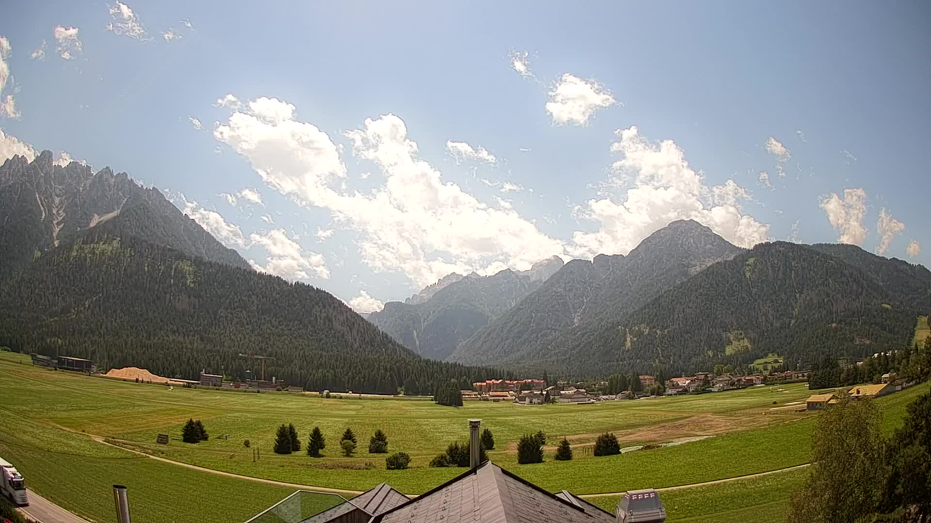 Webcam Dobbiaco Dolomiti – Vista dall’Hotel Rosengarten