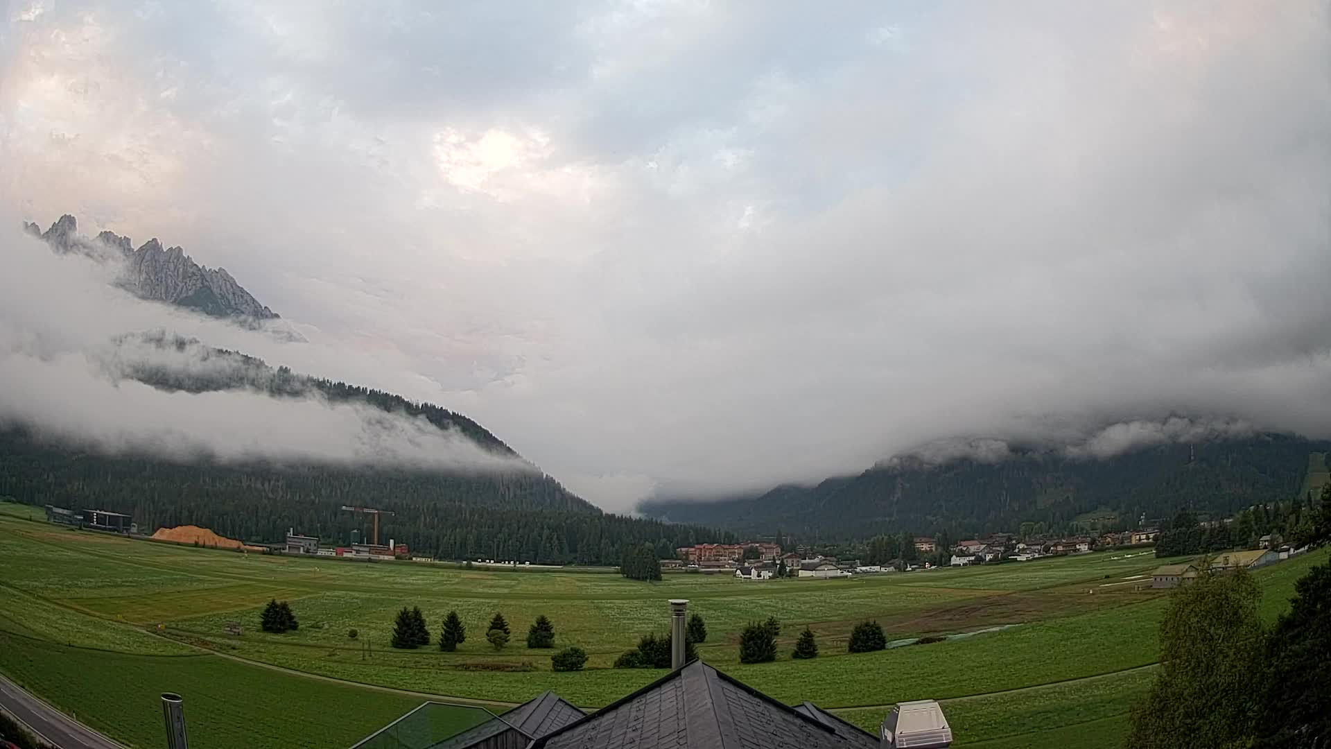 Webcam Toblach Dolomitas – Vista desde el Hotel Rosengarten