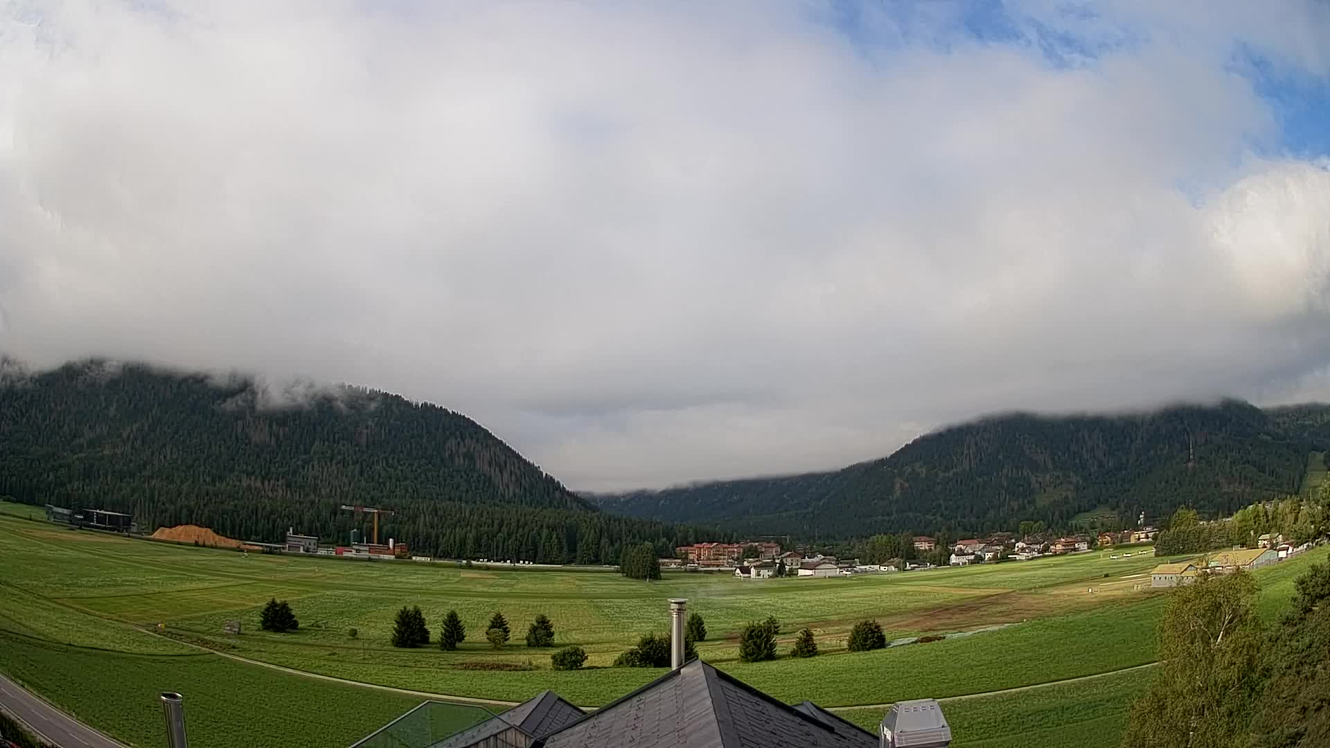 Webcam Toblach Dolomiten – Blick vom Hotel Rosengarten
