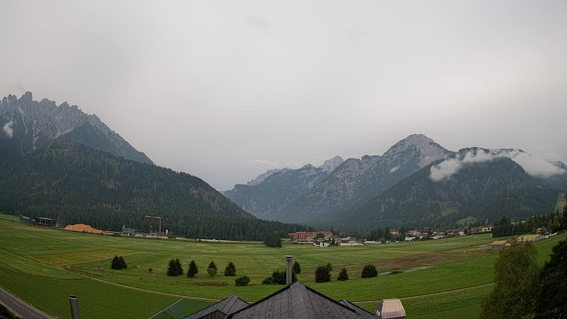 Webcam Toblach Dolomiten – Blick vom Hotel Rosengarten