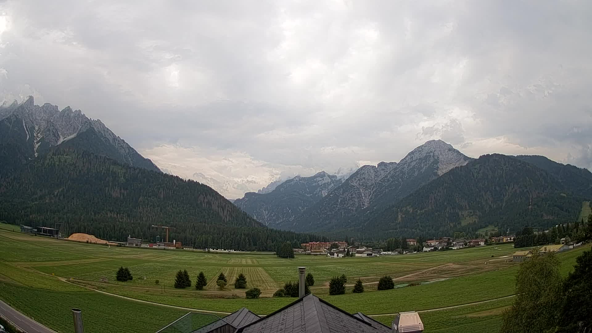 Webcam Toblach Dolomiten – Blick vom Hotel Rosengarten