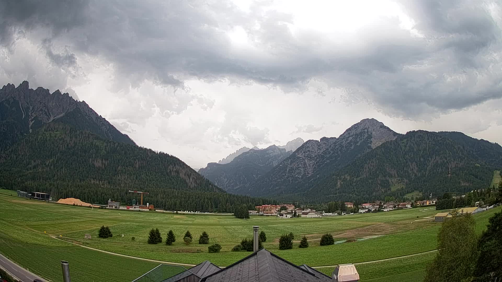 Webcam Dobbiaco Dolomiti – Vista dall’Hotel Rosengarten