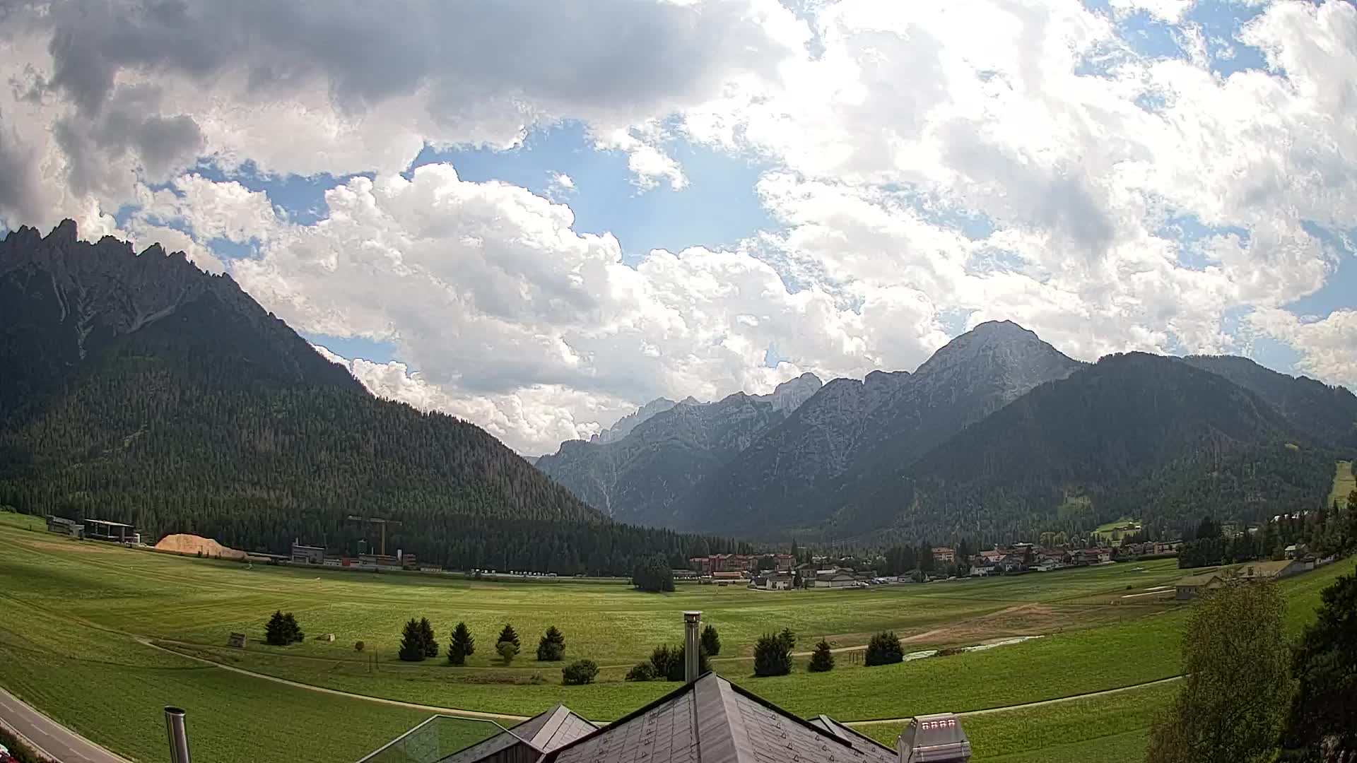 Webcam Toblach Dolomitas – Vista desde el Hotel Rosengarten