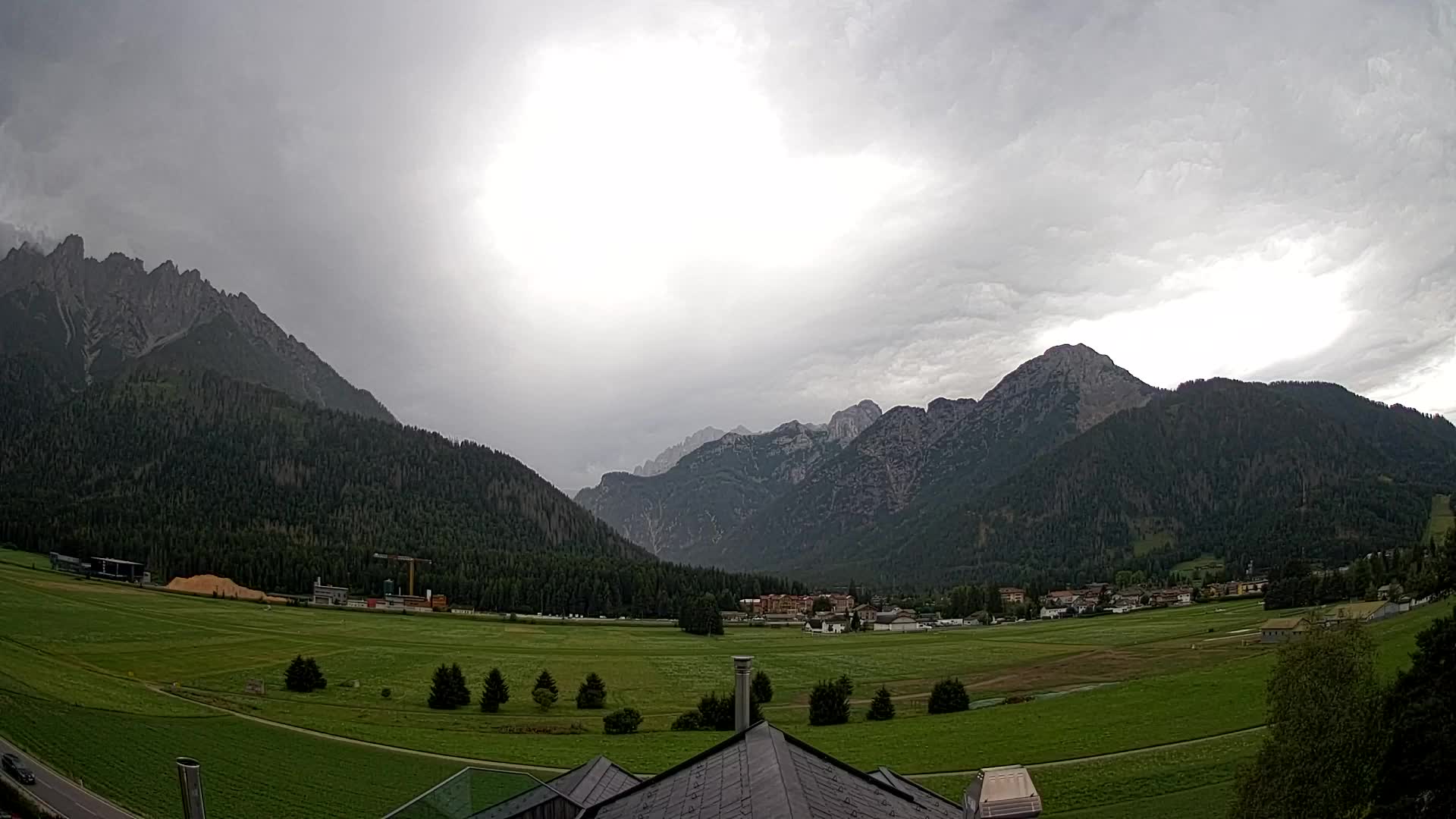 Webcam Toblach Dolomiten – Blick vom Hotel Rosengarten