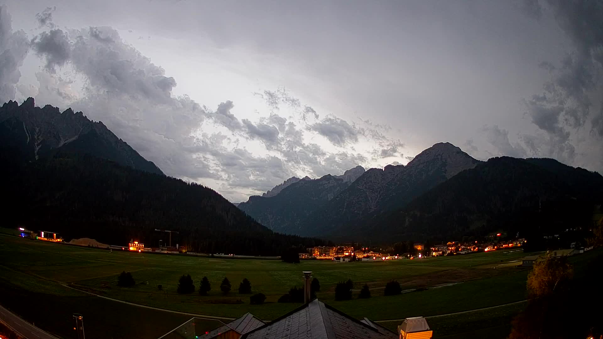 Webcam Toblach Dolomitas – Vista desde el Hotel Rosengarten