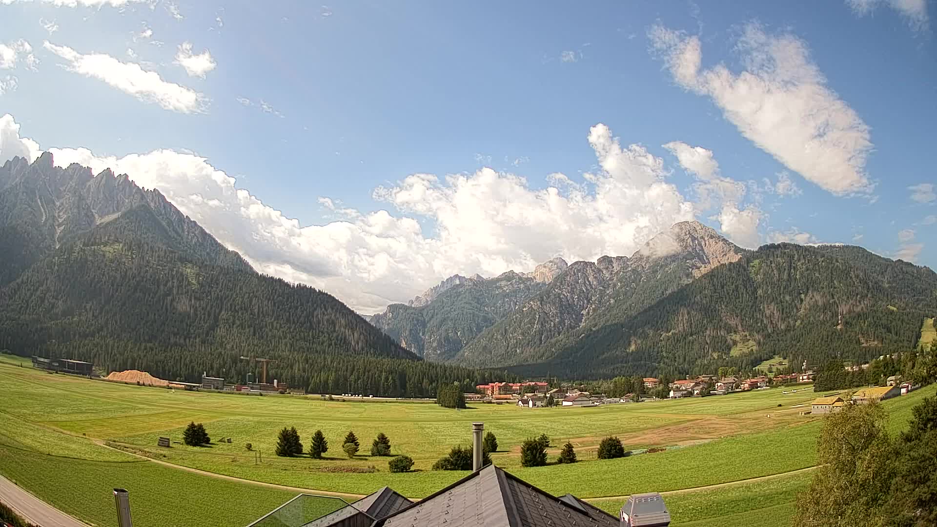 Webcam Toblach Dolomitas – Vista desde el Hotel Rosengarten
