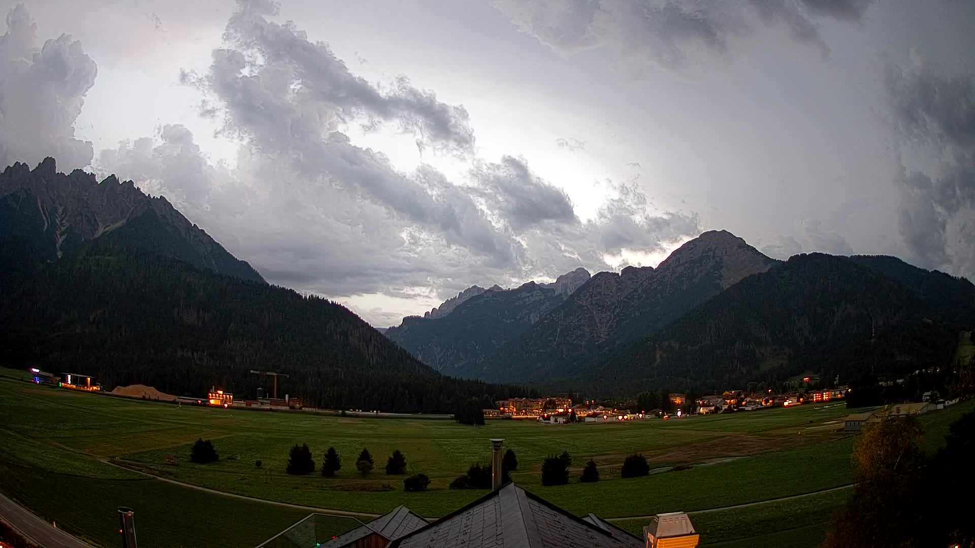 Webcam Toblach Dolomites – Vue depuis l’Hôtel Rosengarten
