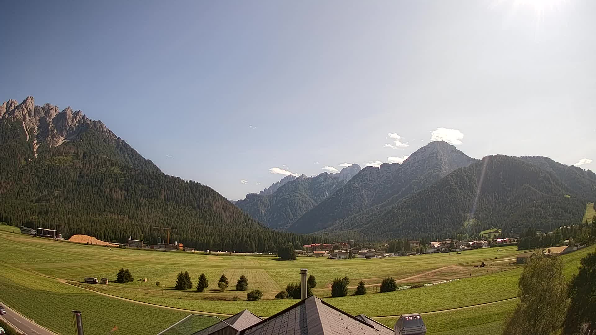 Webcam Toblach Dolomiten – Blick vom Hotel Rosengarten