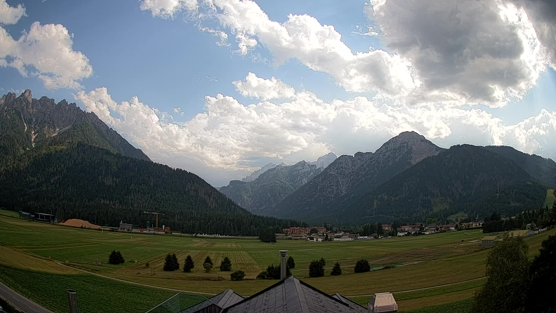 Webcam Toblach Dolomitas – Vista desde el Hotel Rosengarten