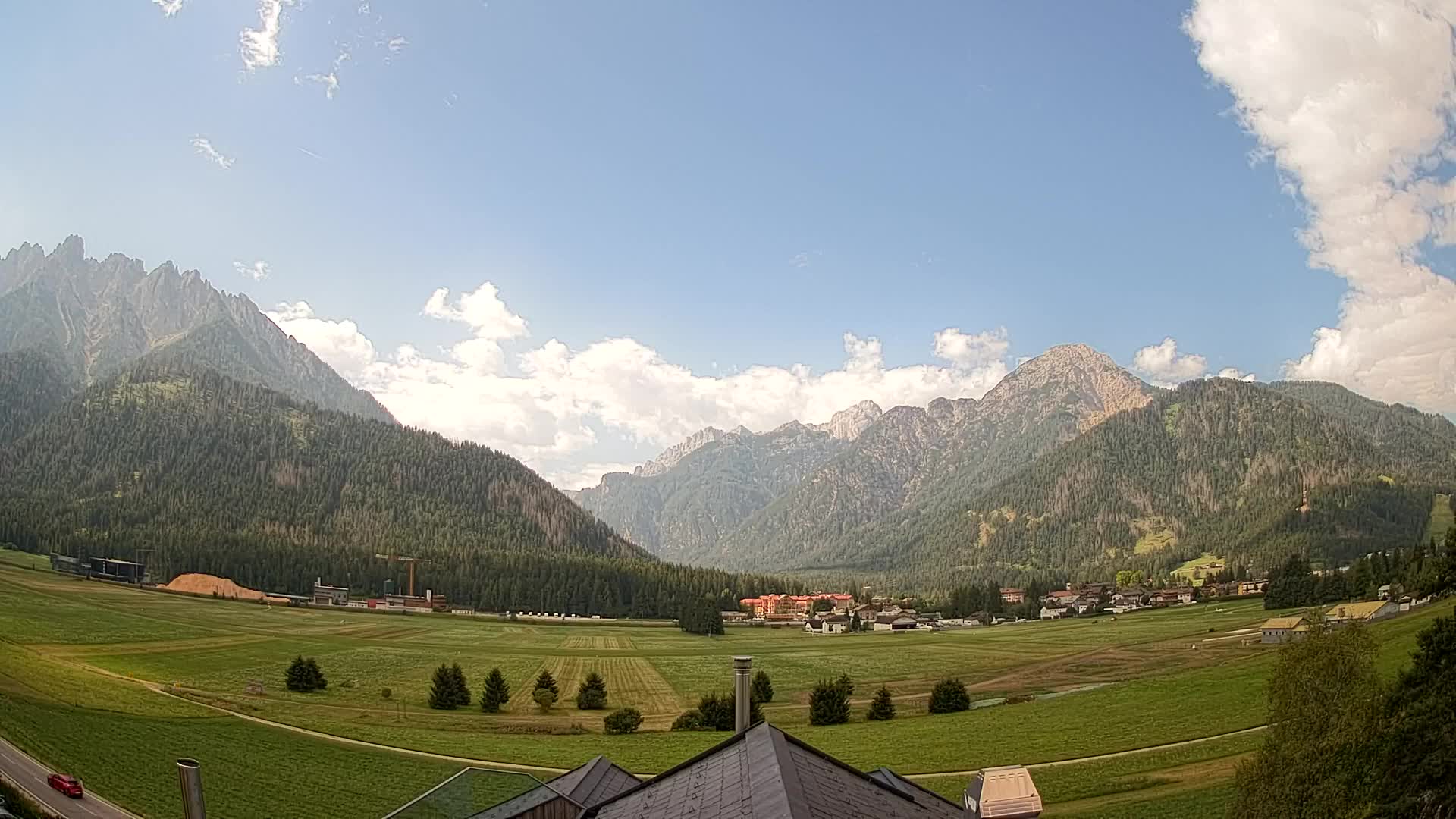Webcam Toblach Dolomitas – Vista desde el Hotel Rosengarten