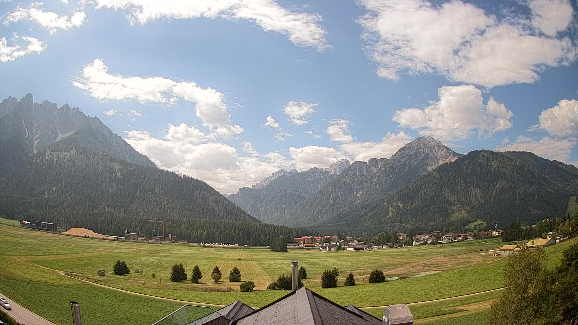 Webcam Toblach Dolomitas – Vista desde el Hotel Rosengarten