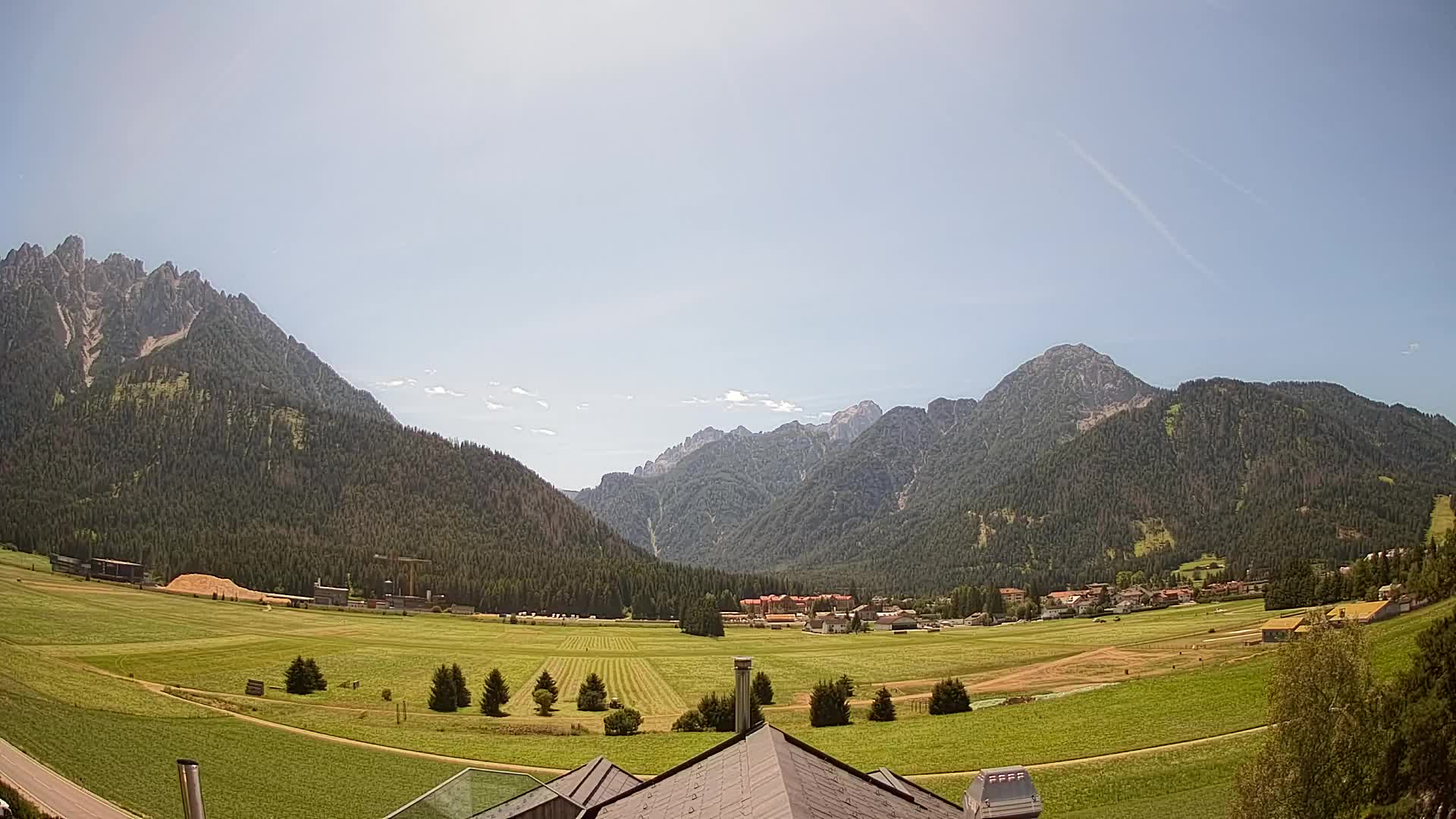 Webcam Toblach Dolomiten – Blick vom Hotel Rosengarten