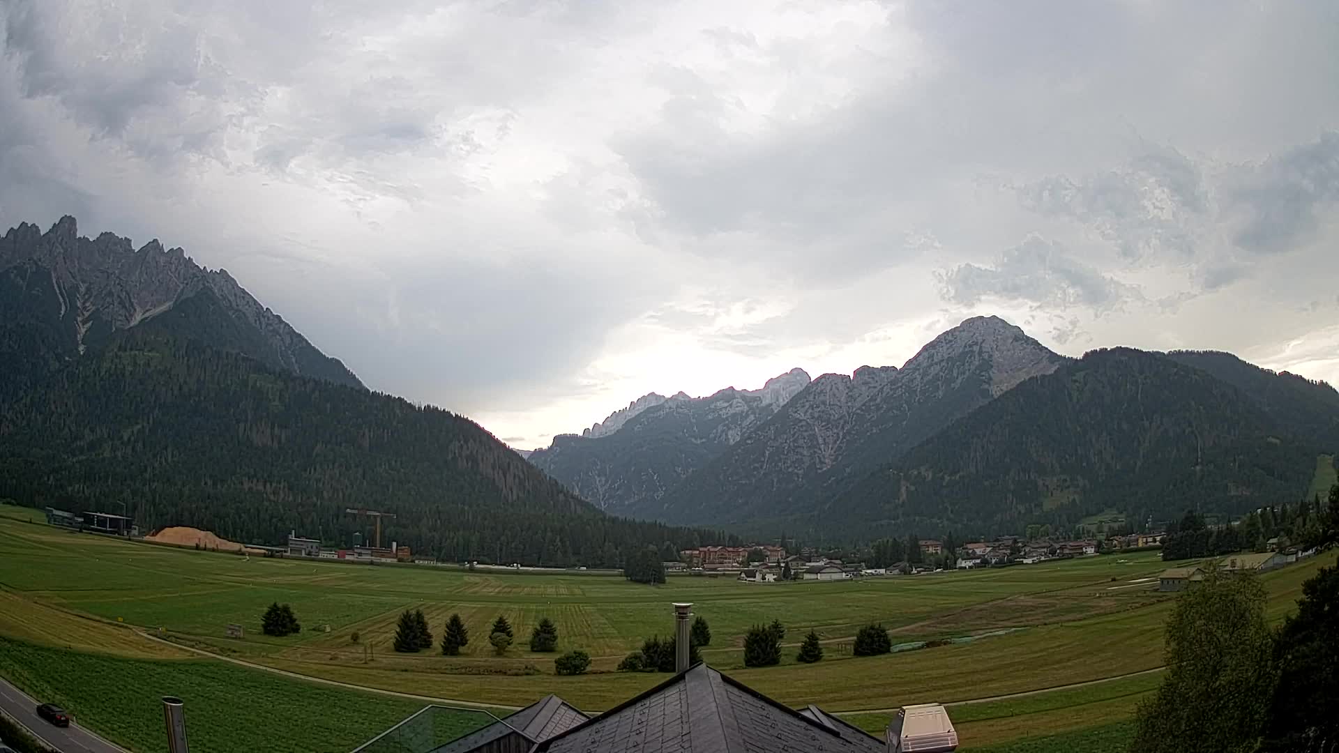 Webcam Toblach Dolomitas – Vista desde el Hotel Rosengarten