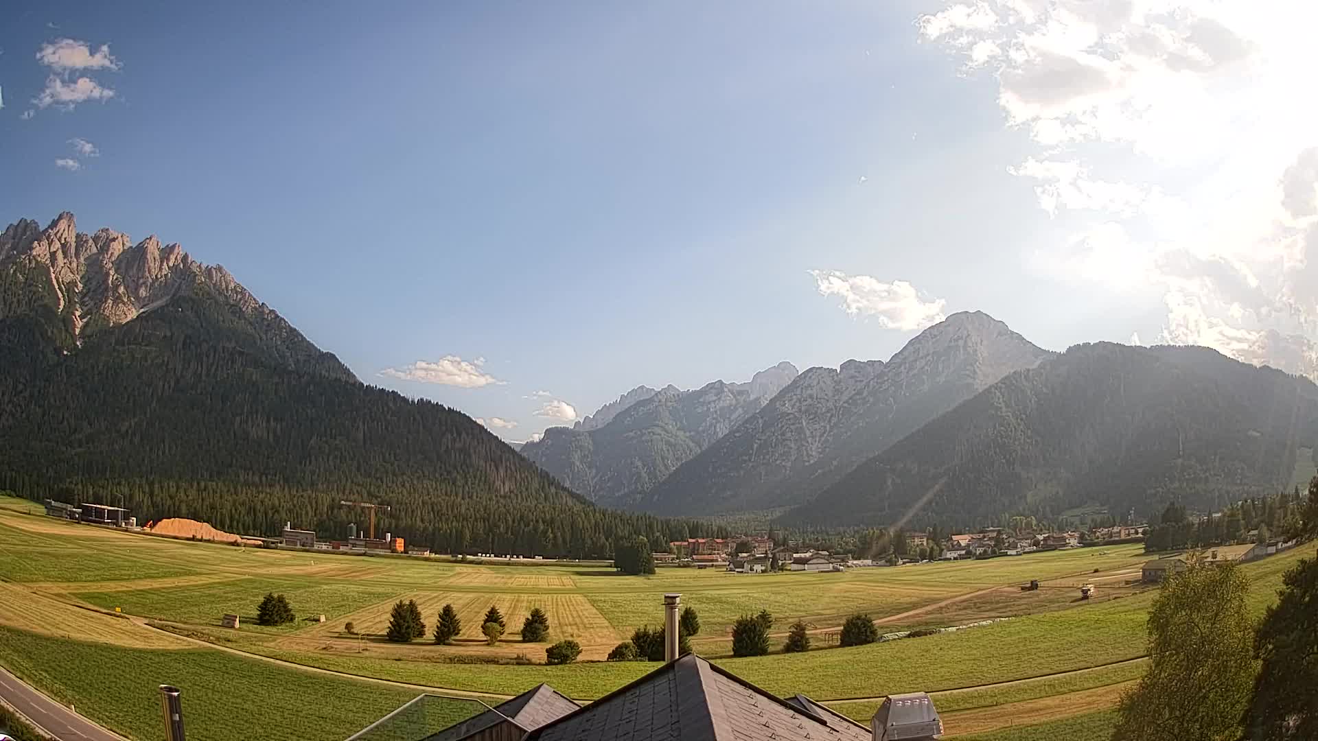 Webcam Toblach Dolomitas – Vista desde el Hotel Rosengarten