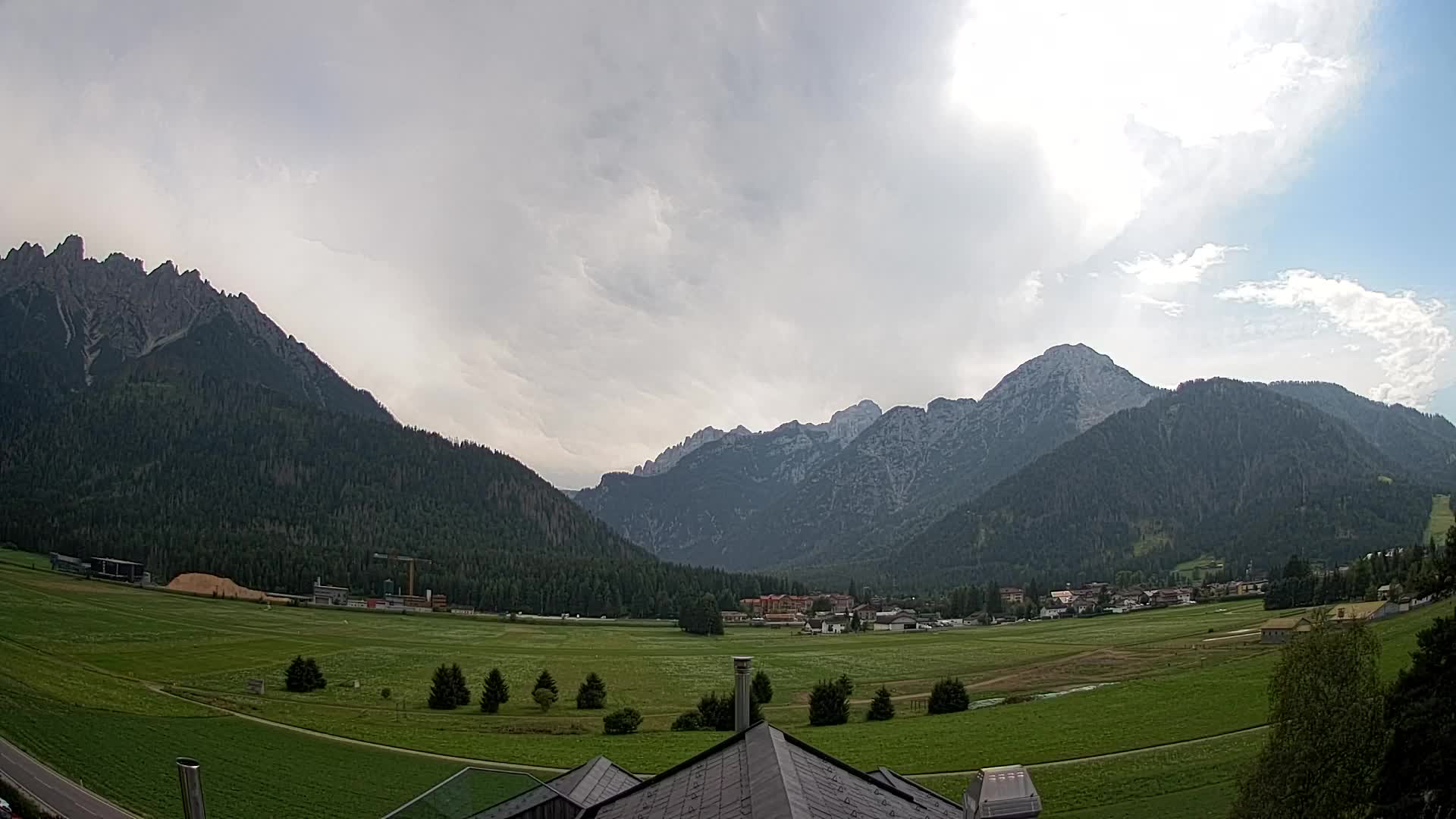 Webcam Toblach Dolomitas – Vista desde el Hotel Rosengarten
