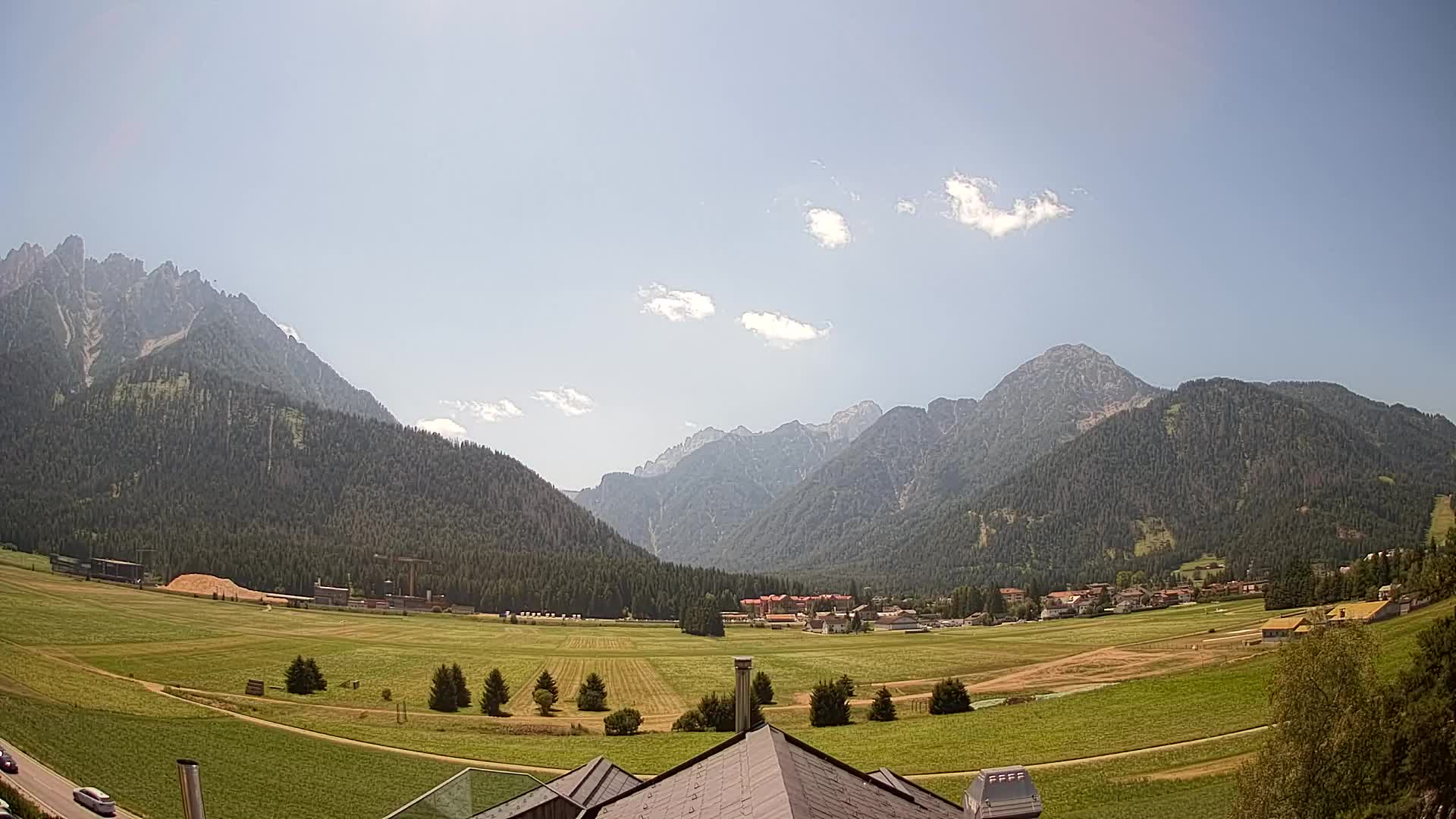 Webcam Toblach Dolomitas – Vista desde el Hotel Rosengarten