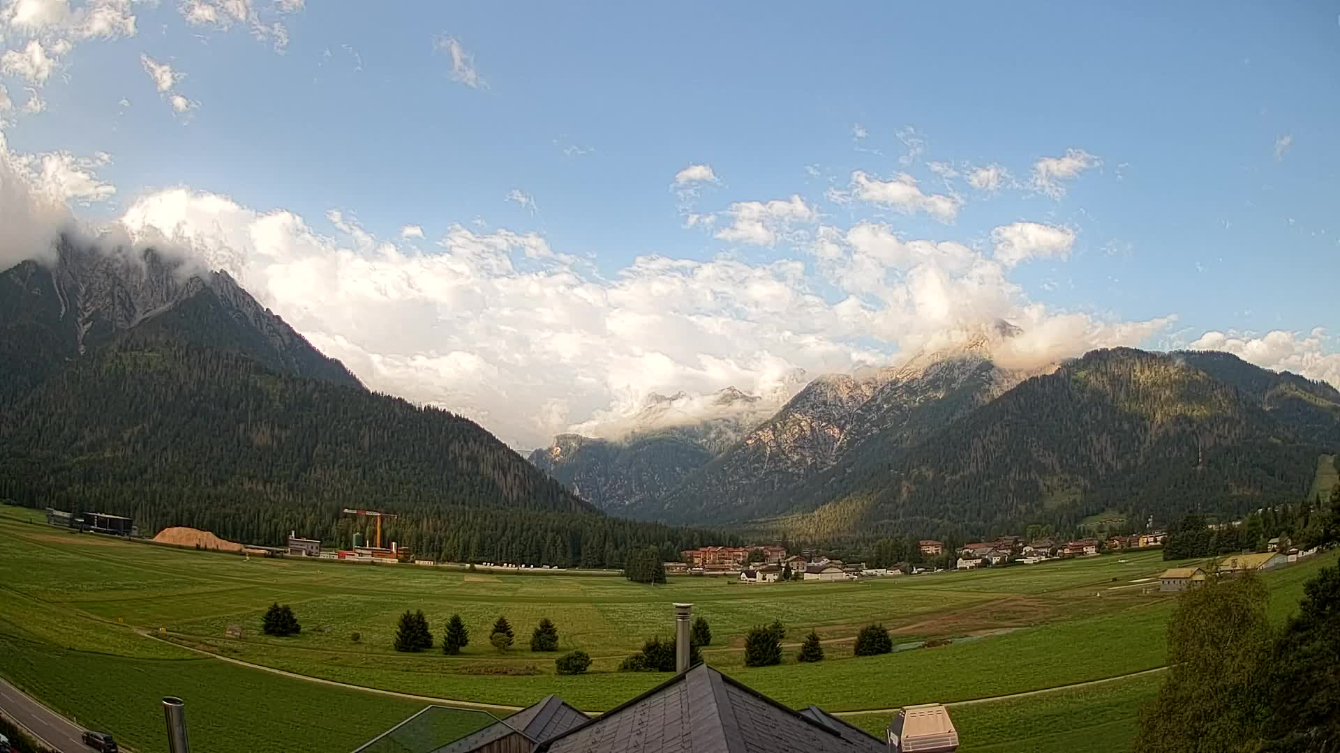 Webcam Dobbiaco Dolomiti – Vista dall’Hotel Rosengarten