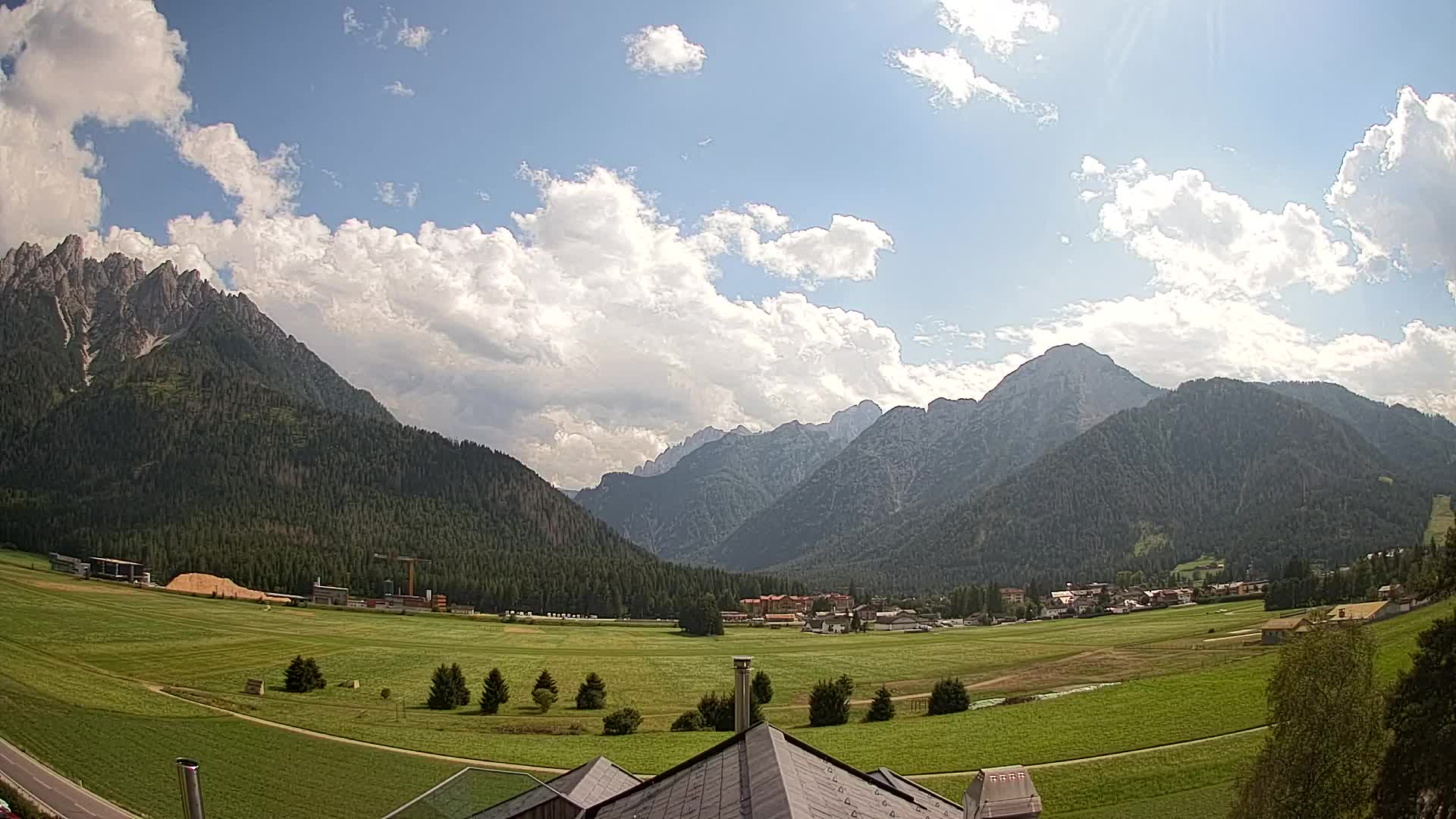 Webcam Toblach Dolomitas – Vista desde el Hotel Rosengarten
